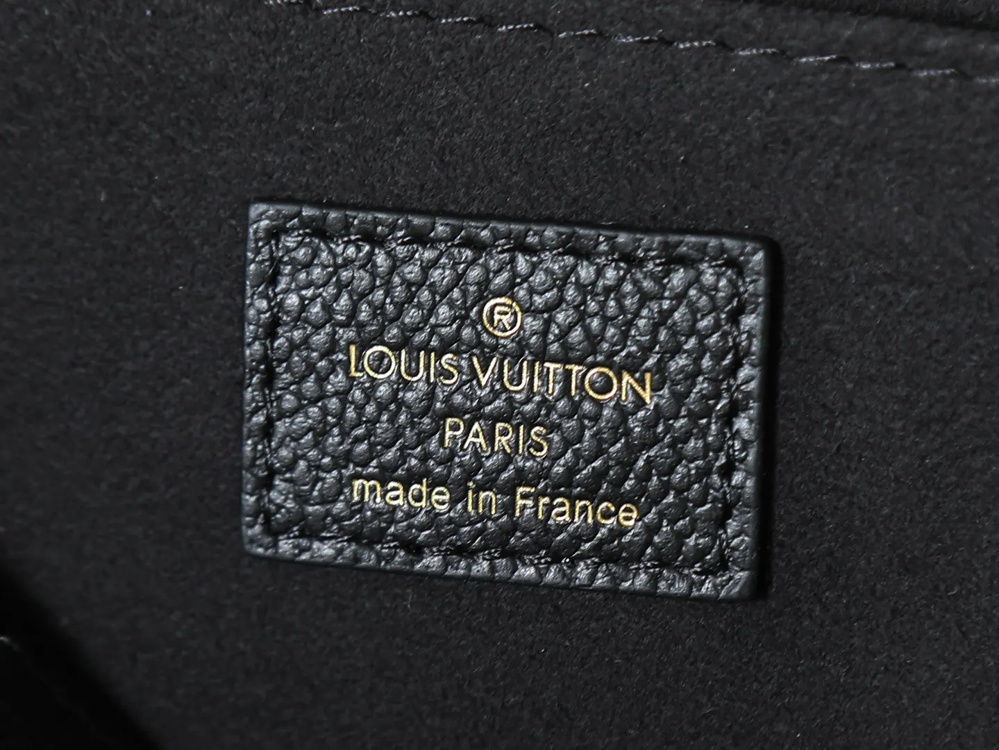 Louis Vuitton Black Chain Bag