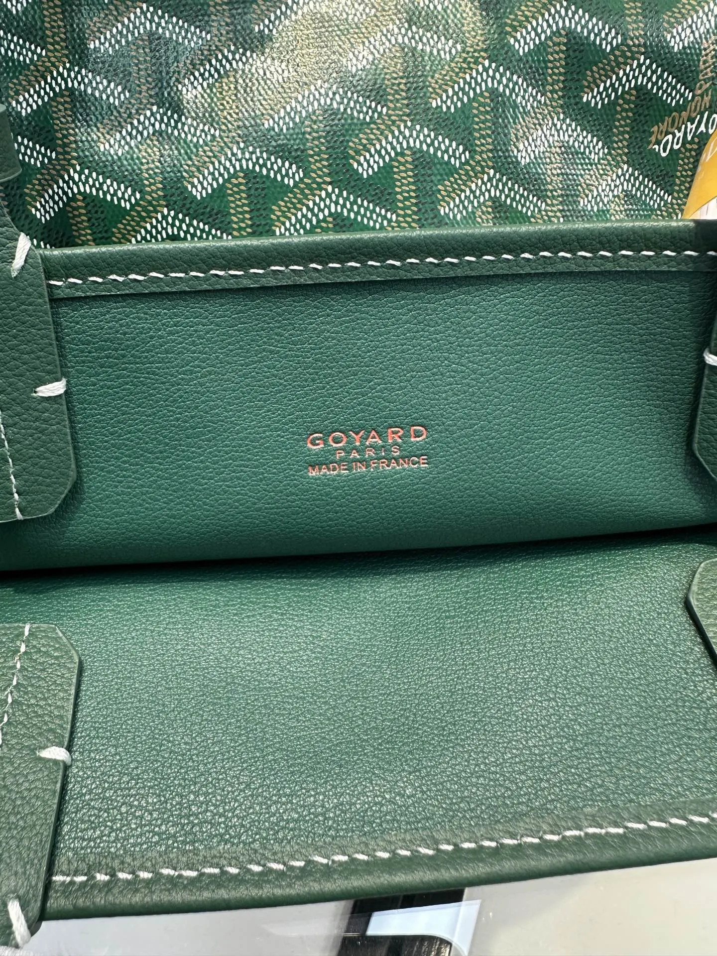 Goyard 绿色 小牛皮 托特包 大容量托特款
