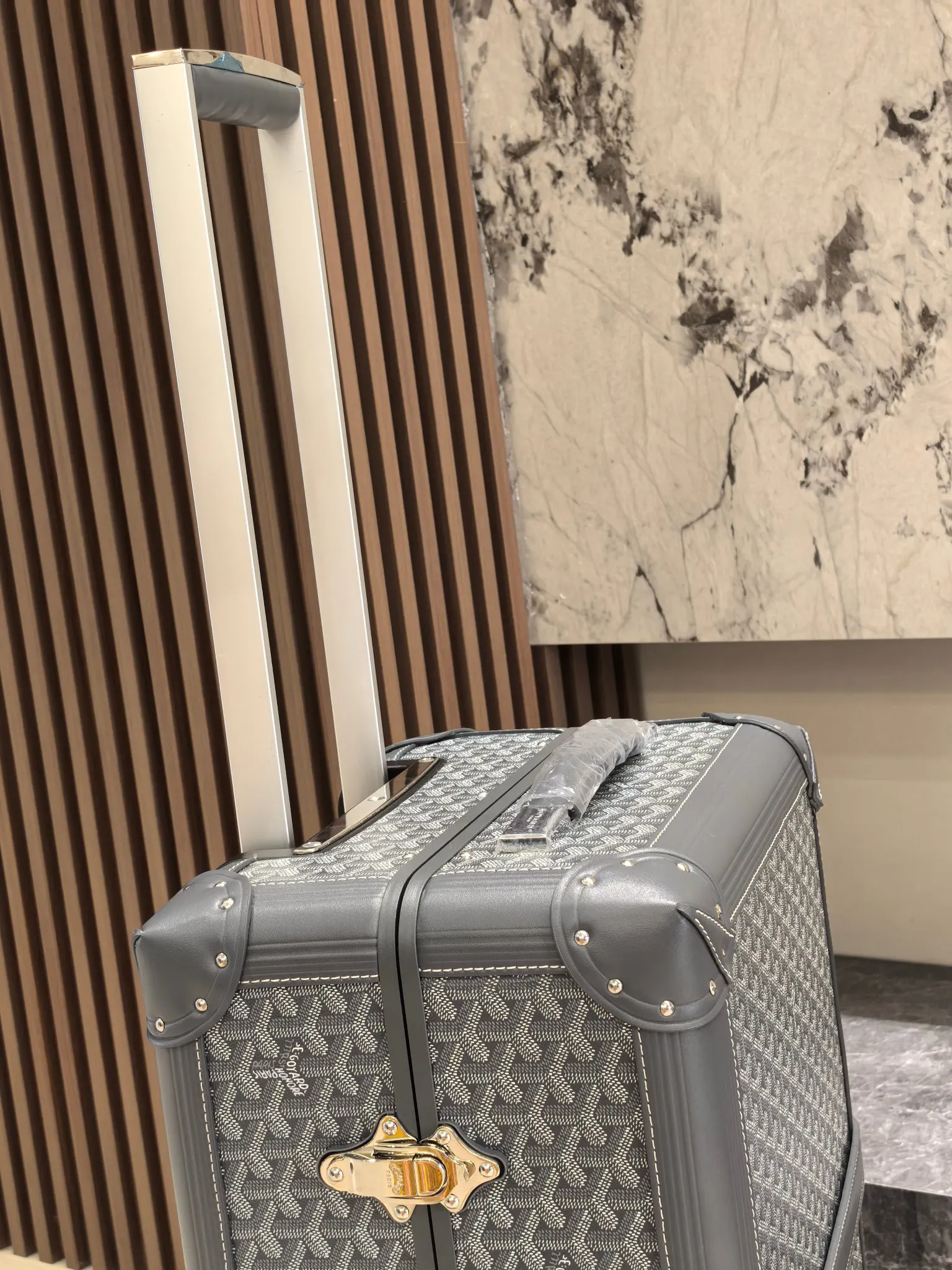 Goyard 戈雅 寸登机箱 全手工精心打造 行李箱 旅行拉杆款 輕便出行款