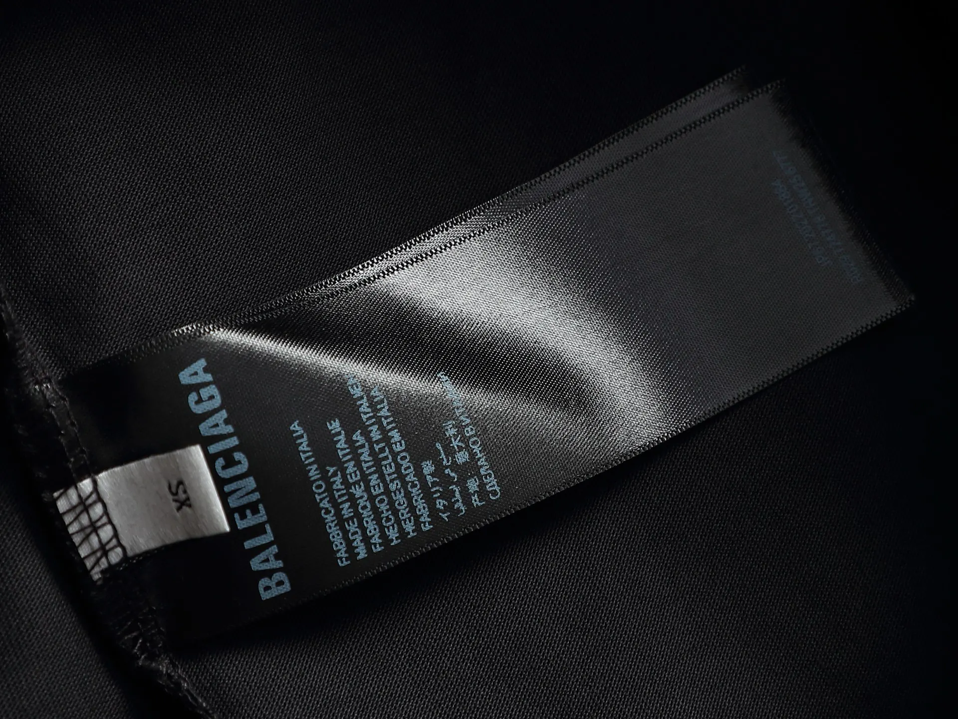 Balenciaga 黑色 Logo 短袖T恤