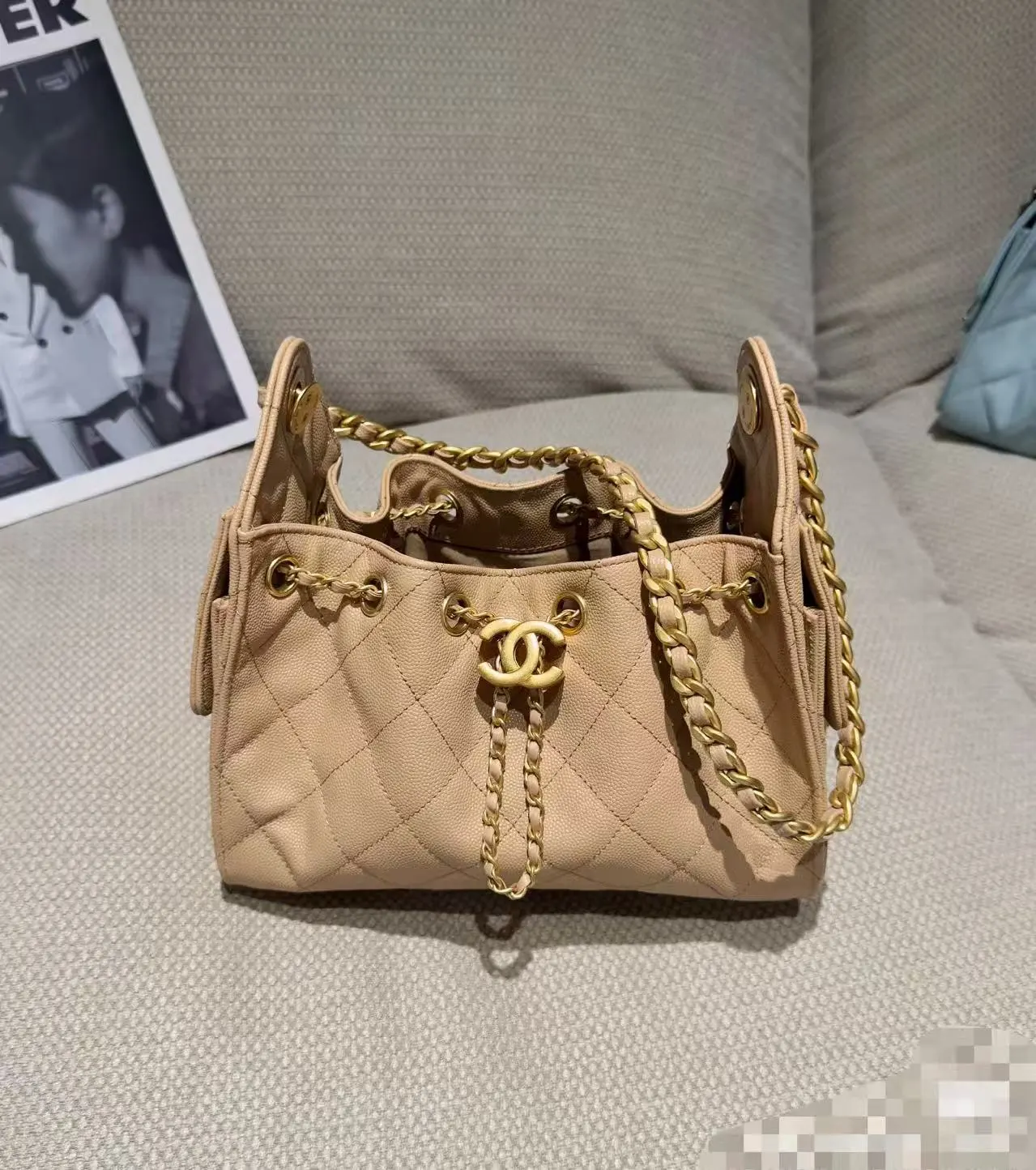 Chain Bag Leather
