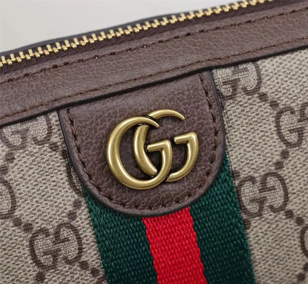 Gucci Ophidia GG Supreme Brown Chain Bag