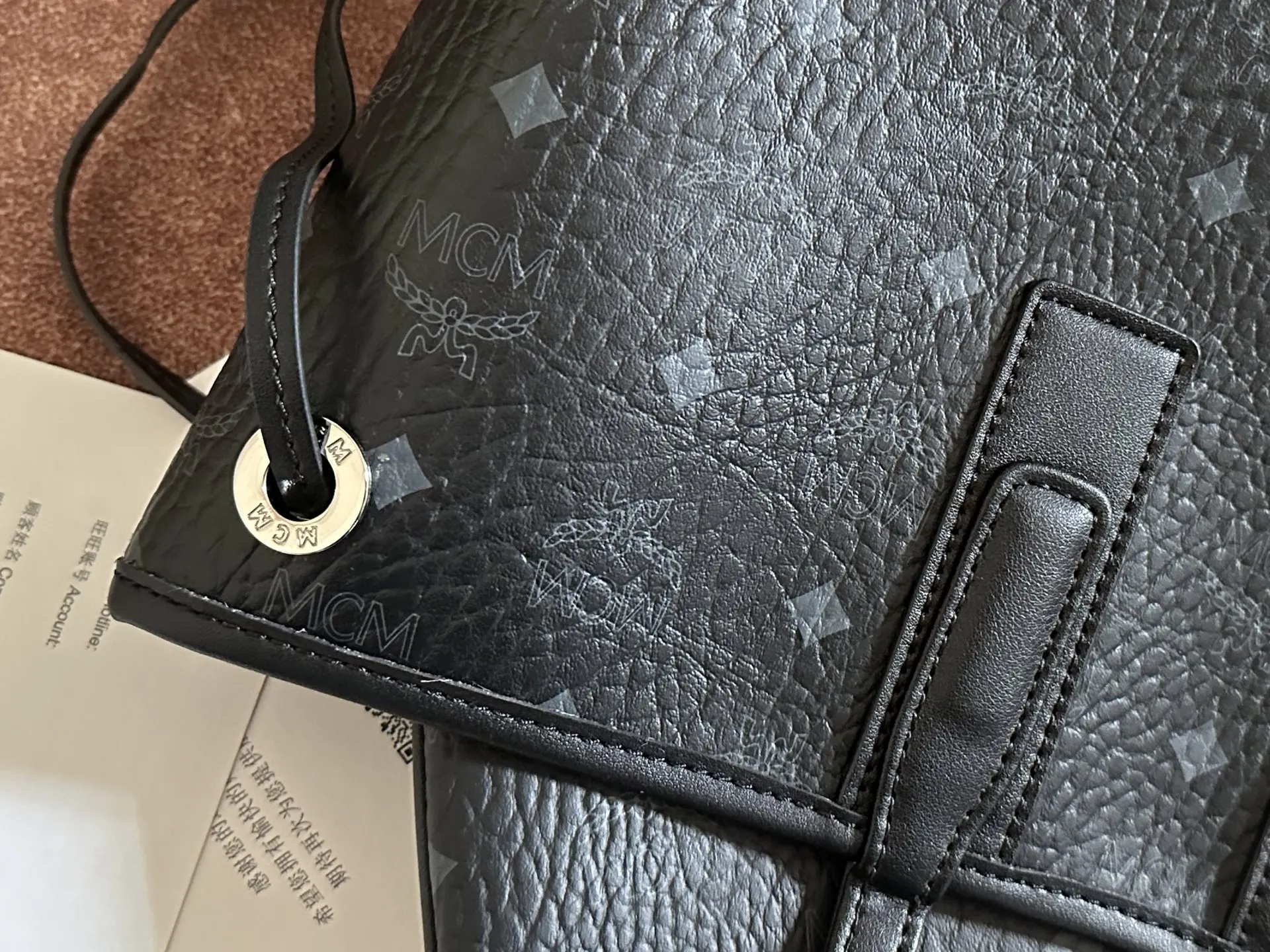 Black Tote Bag Leather