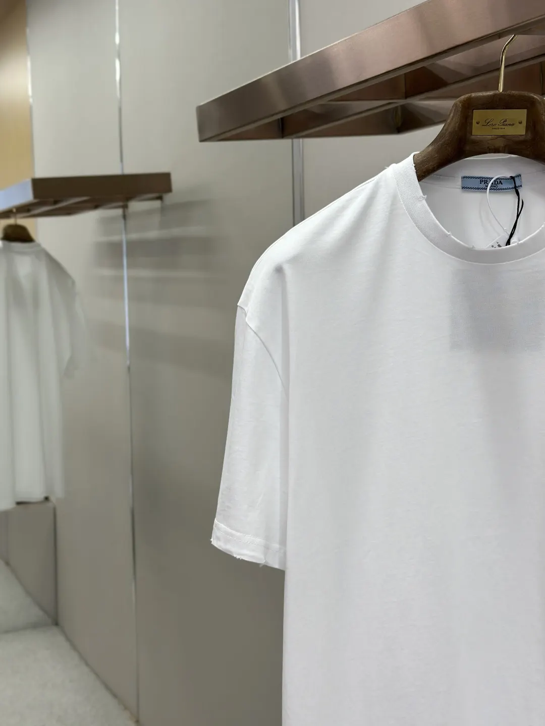 Prada 棉质 Logo 短袖T恤