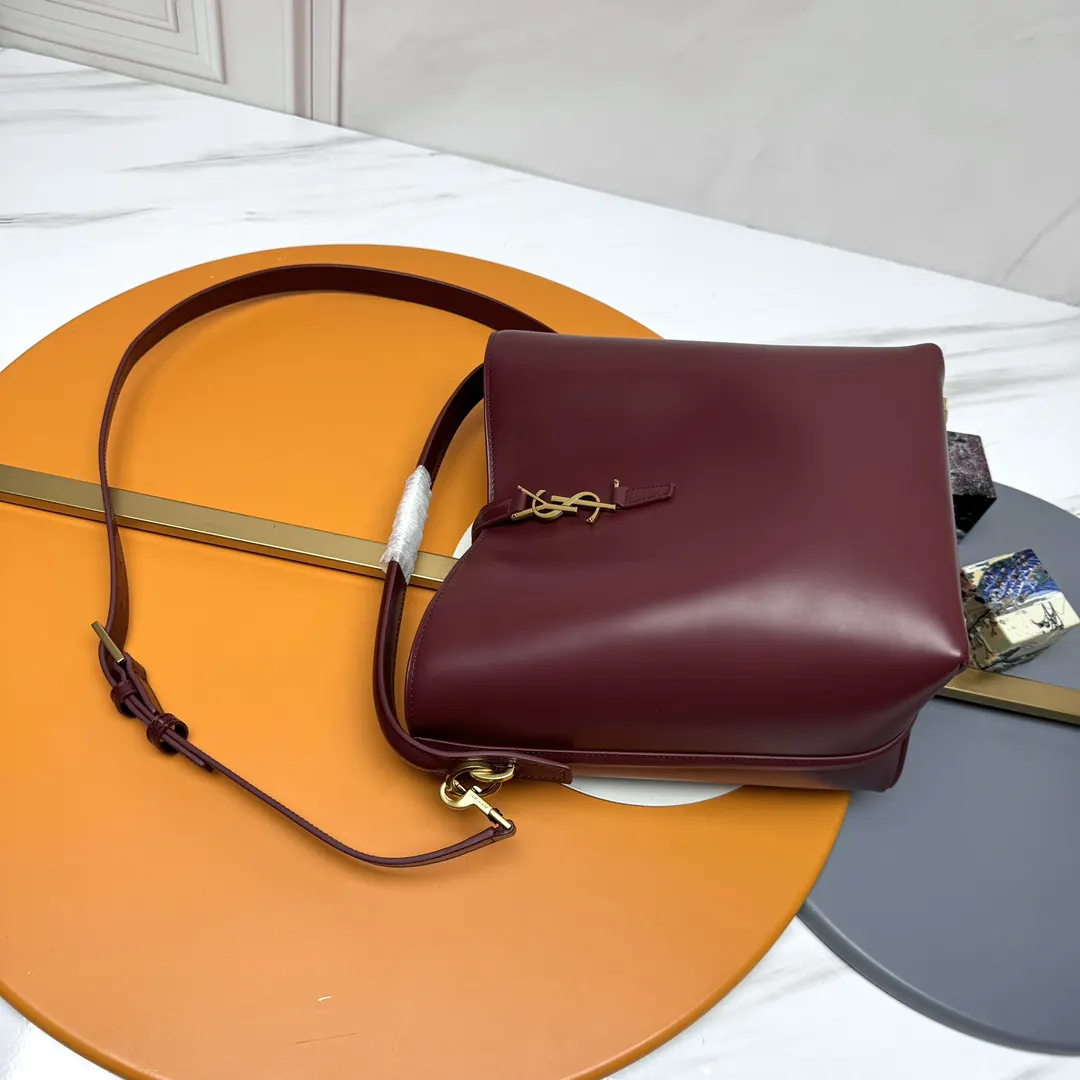 Bucket Bag Casual Leather
