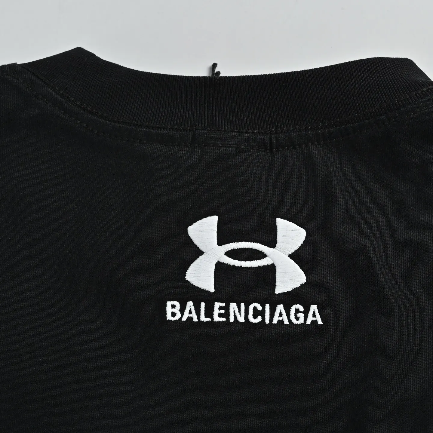 Balenciaga Cotton Logo Short Sleeve T-Shirt Loose
