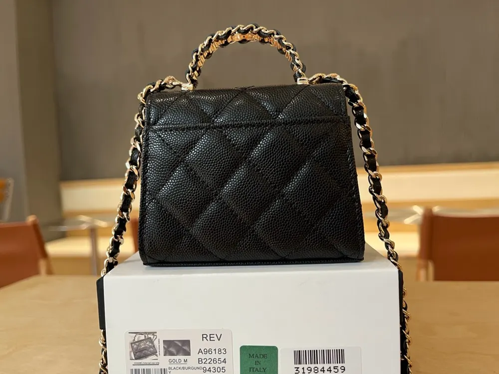Chanel A96183 牛皮 链条包