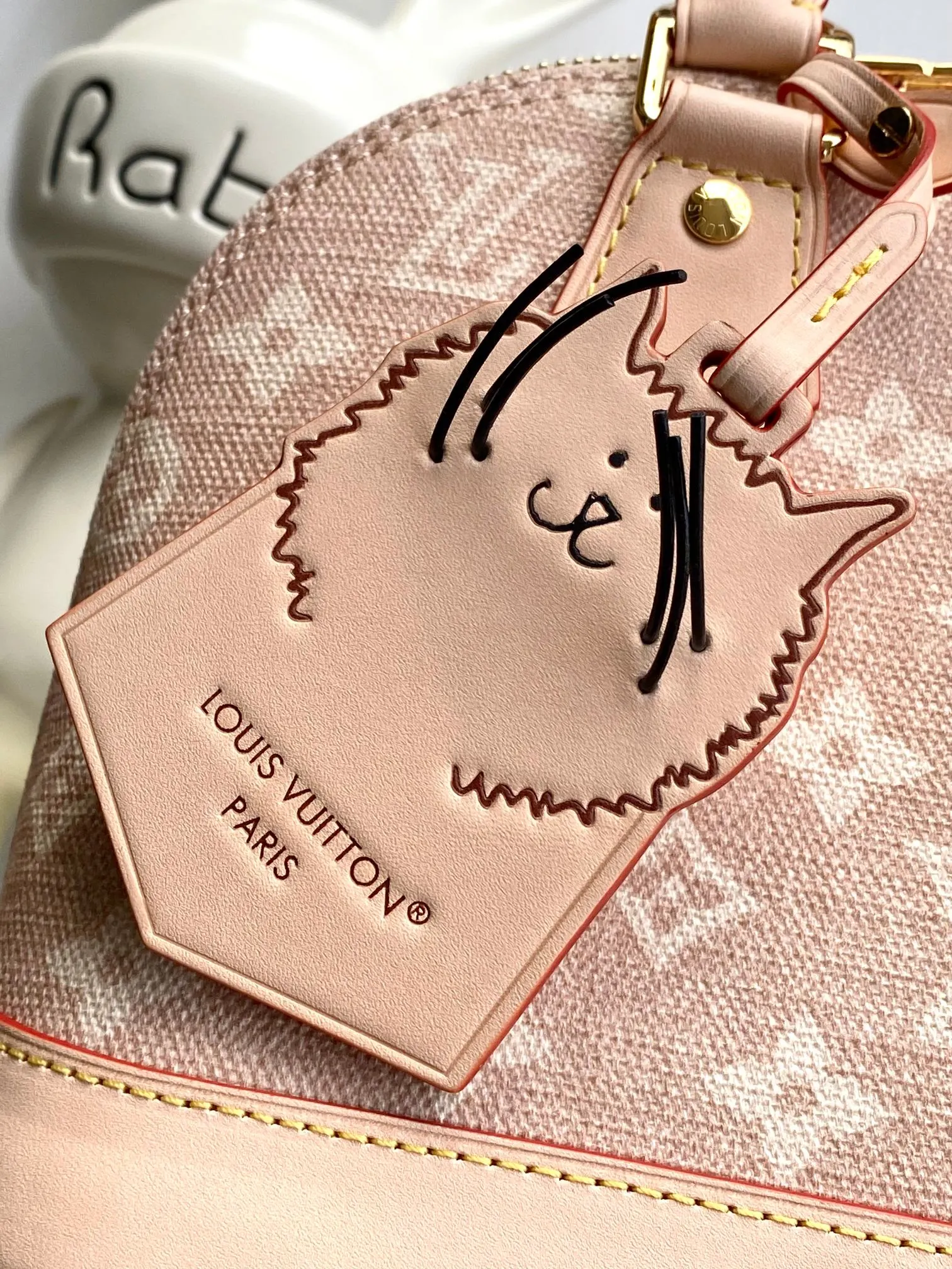 Louis Vuitton Alma 皮革 手提包