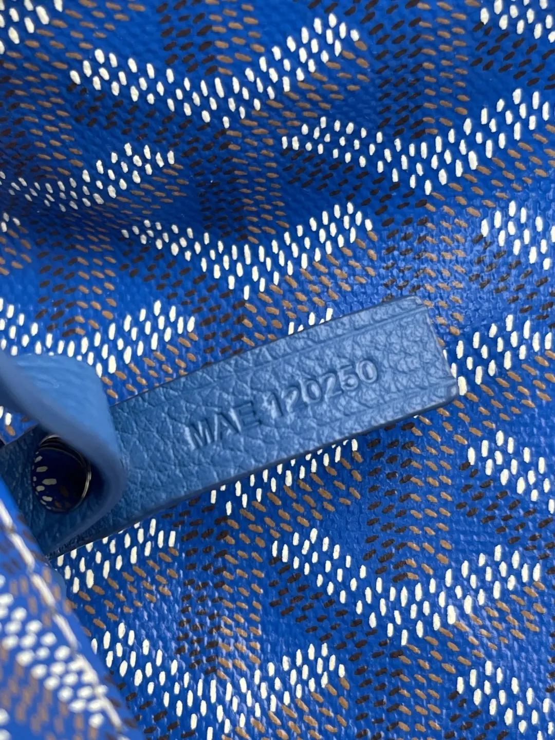 Goyard Hobo 藍色 腋下包 復古腋下背款