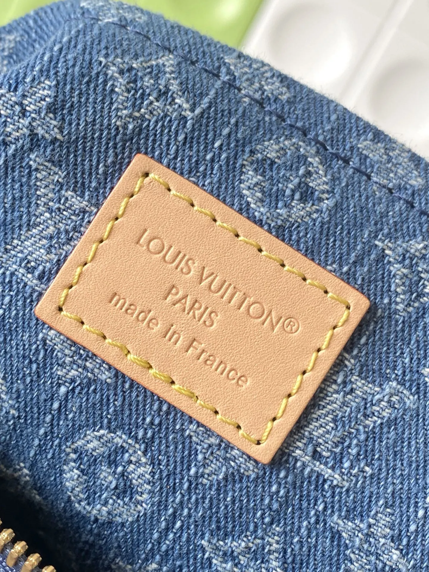 LV Speedy 牛仔 丹宁 Mo收納包 旅行收納款