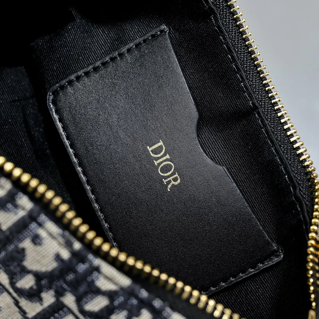 Dior Caro Oblique 白色 手提包
