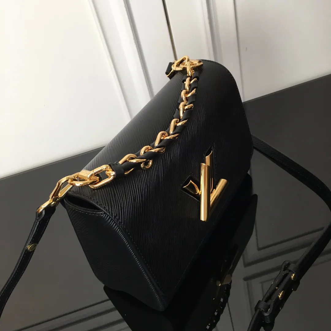 Louis Vuitton Black Chain Bag