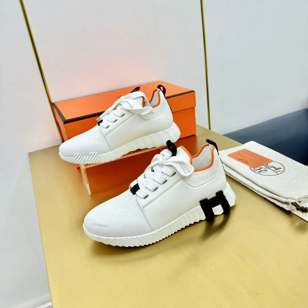 Hermès 官网同步更新 羊皮 运动鞋 舒适