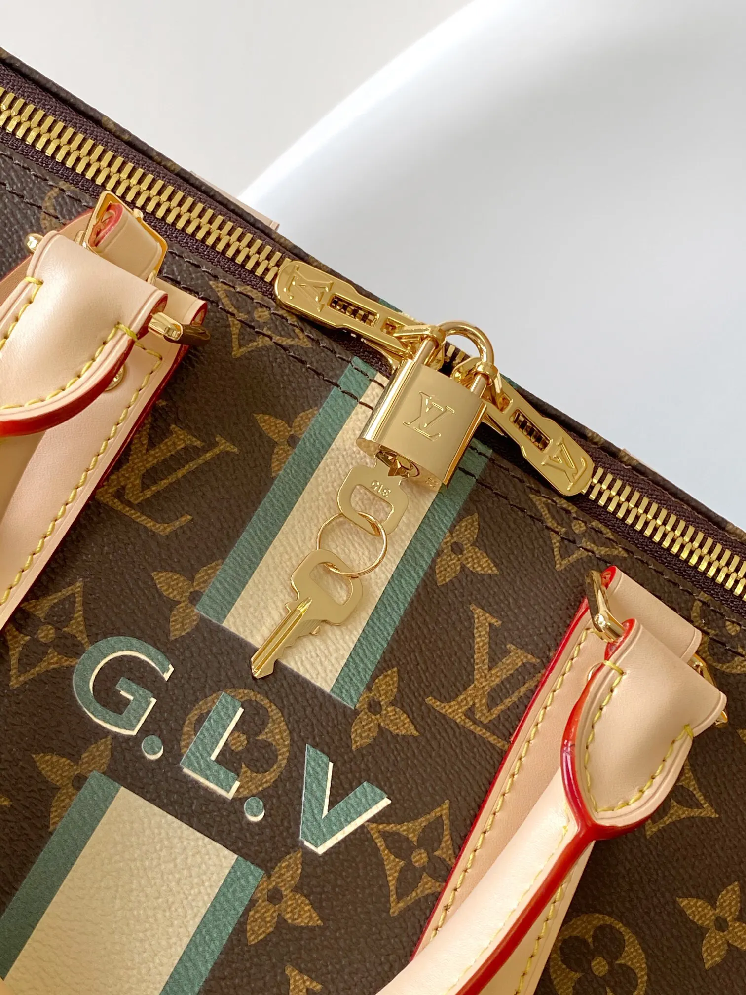 Louis Vuitton Monogram Fashion Item Travel Leather