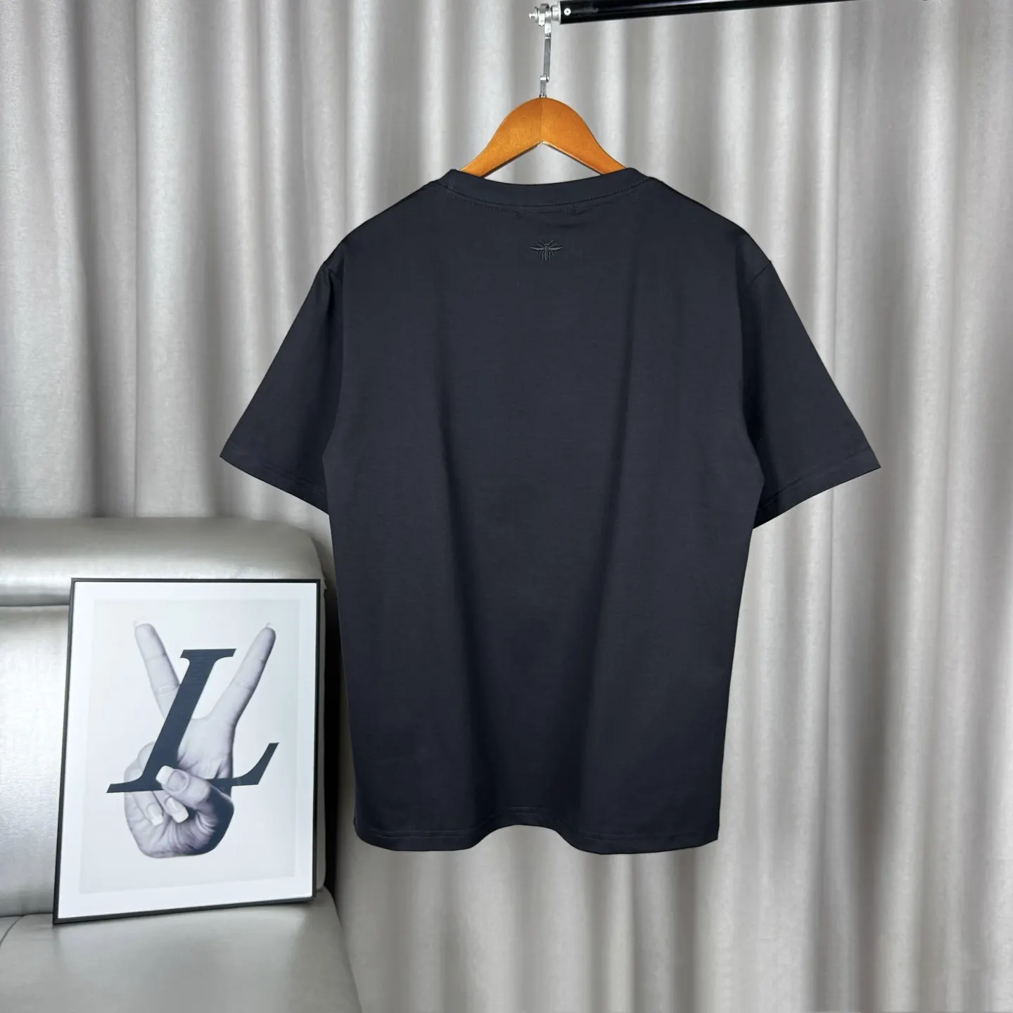 Dior 黑色短袖T恤 休闲宽松款