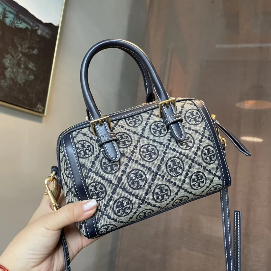 波士顿水桶正确 ToryBurch 水桶包 休闲水桶款
