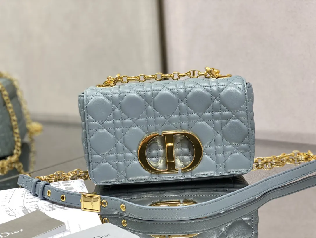 Dior Caro Leather Handbag Image 3 Dior Caro Leather Handbag Image 3