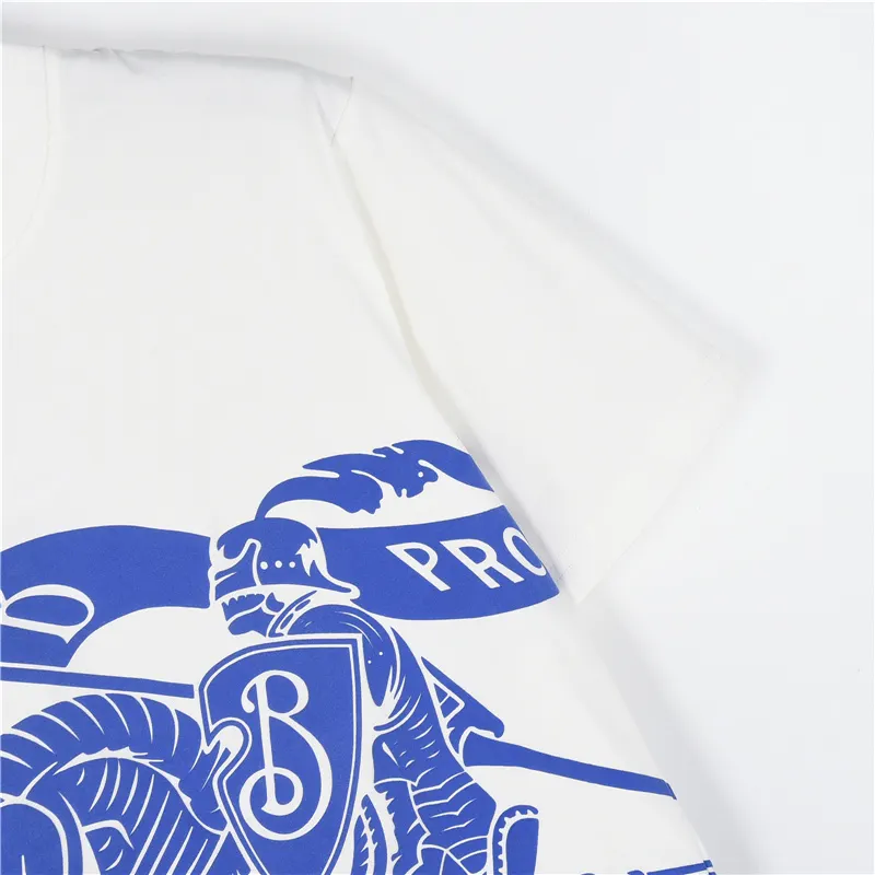 Burberry Print Short Sleeve T-Shirt Casual Versatile Image 6 Burberry Print Short Sleeve T-Shirt Casual Versatile Image 6