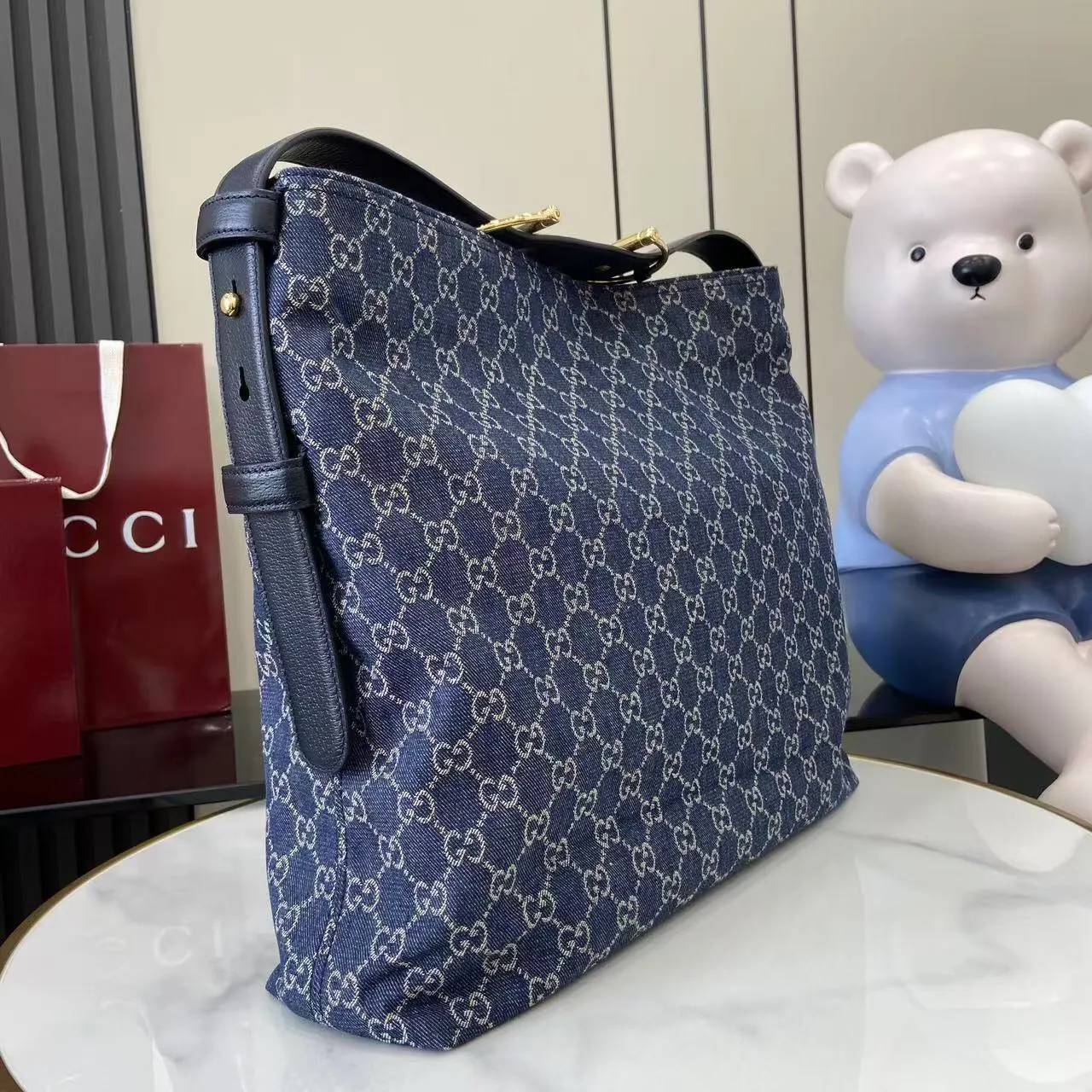白色 棕色 牛皮 托特包 大容量托特款