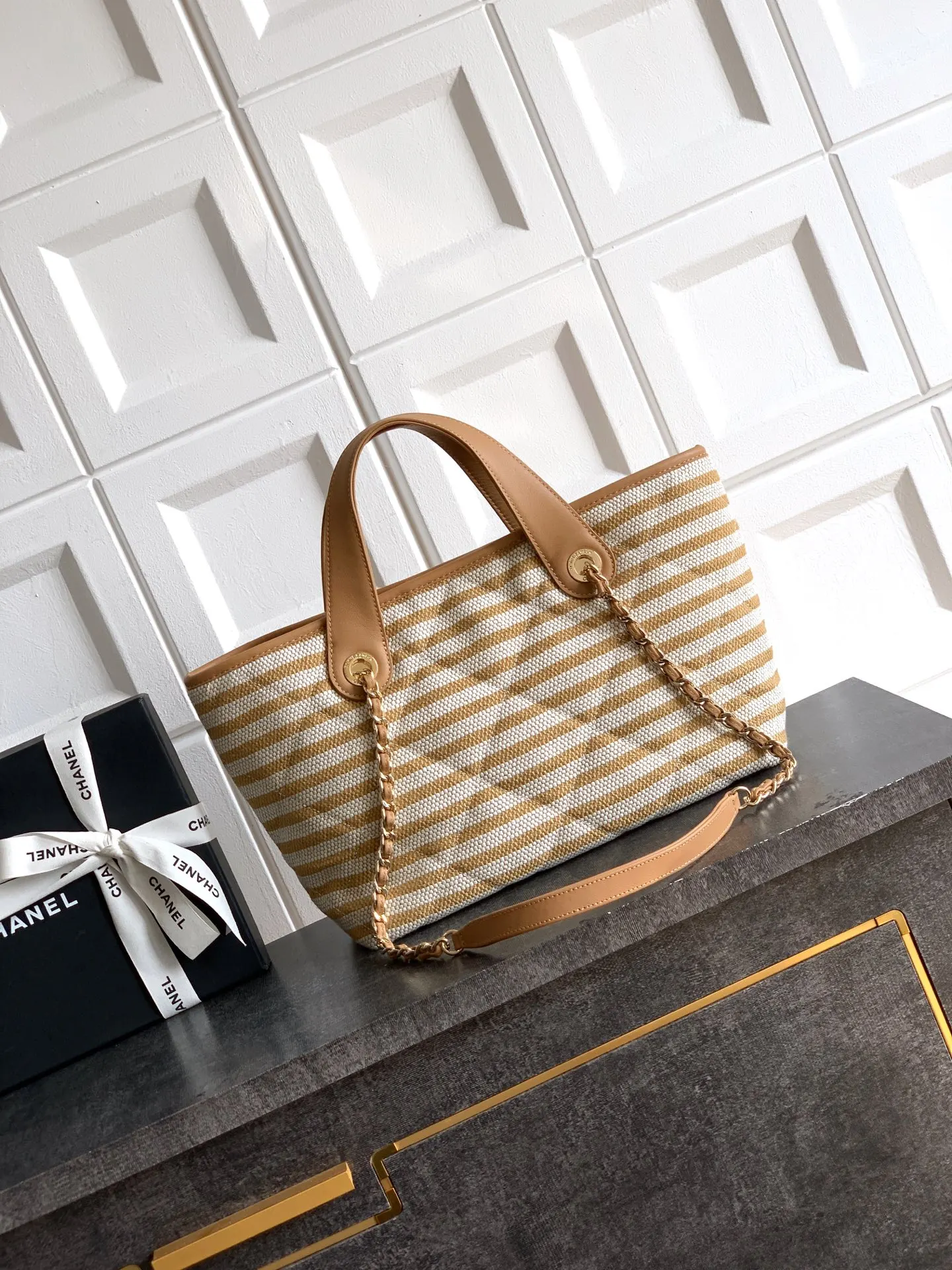 Brown Chain Bag