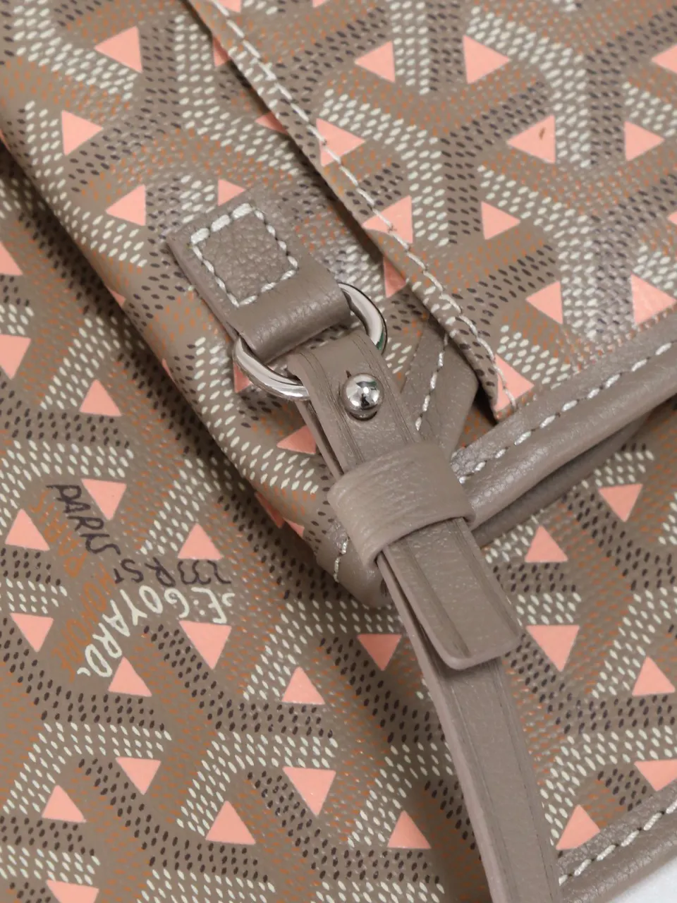 Goyard 帆布 腋下包 復古腋下背款