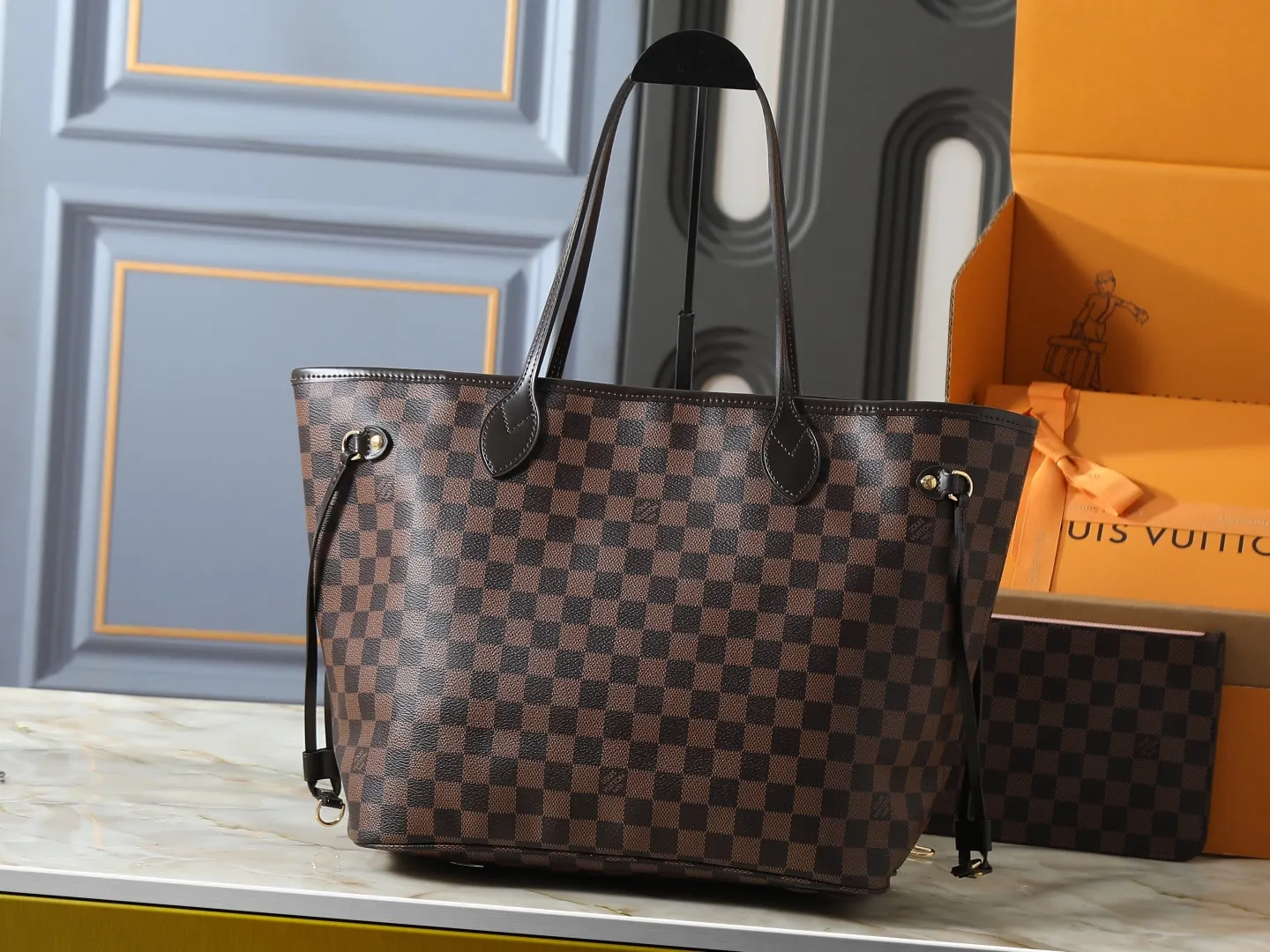 Monogram Clutch Bag Canvas