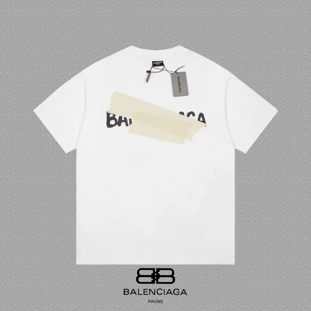 Balenciaga 字母 印花 短袖T恤