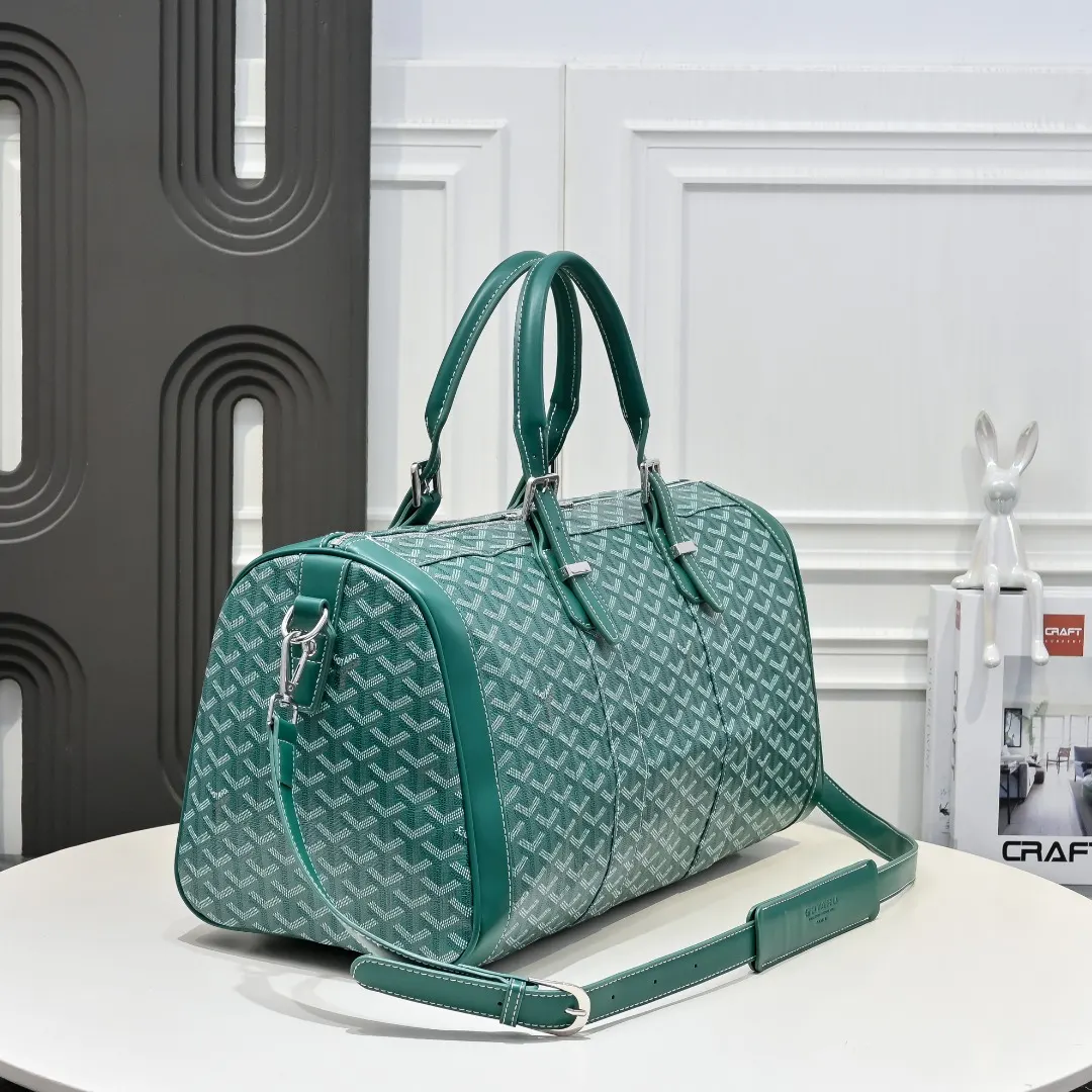 Goyard 綠色 牛皮 旅行袋 大容量旅行款
