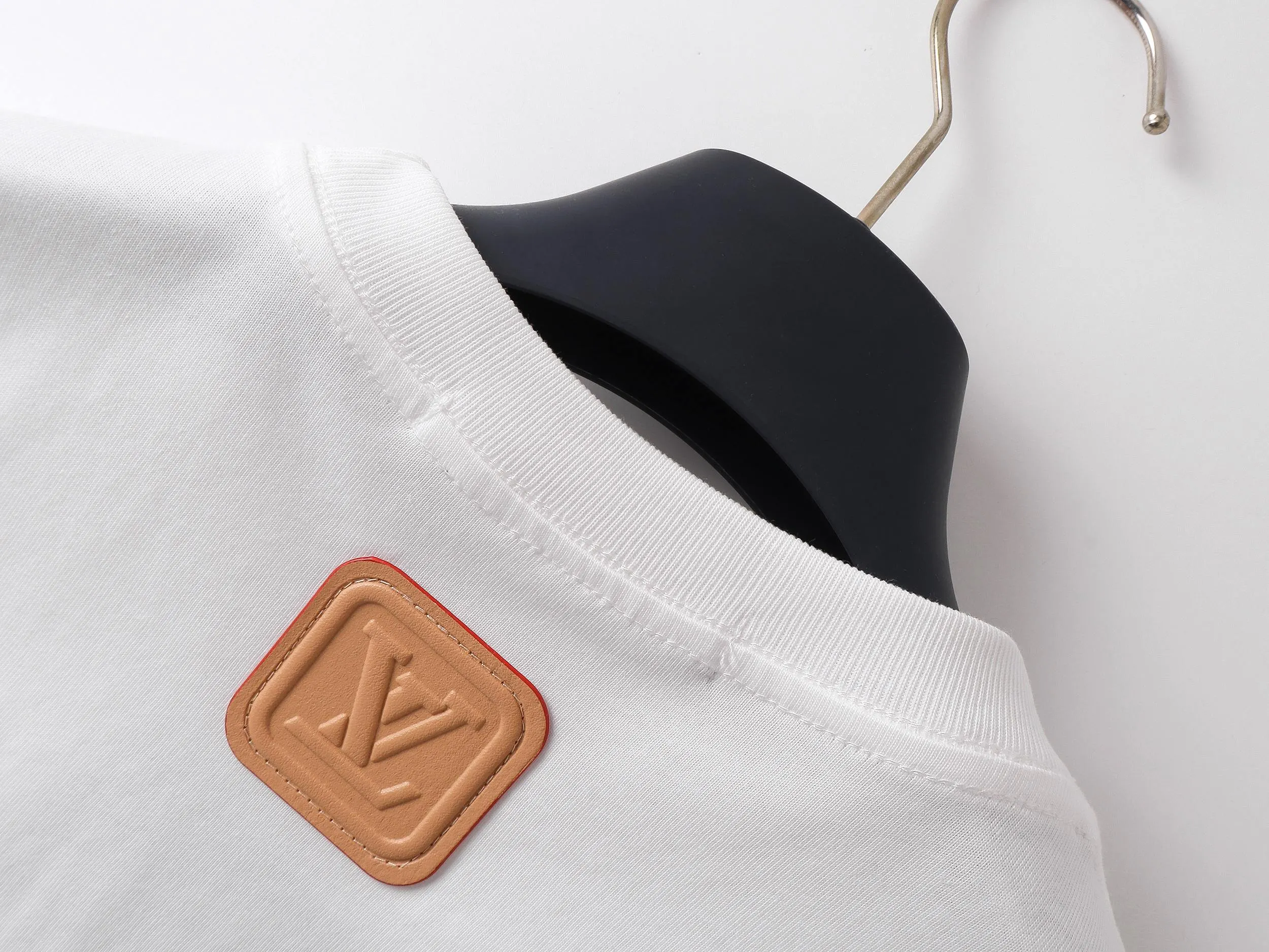 Louis Vuitton 白色 Logo 純棉 短袖T恤