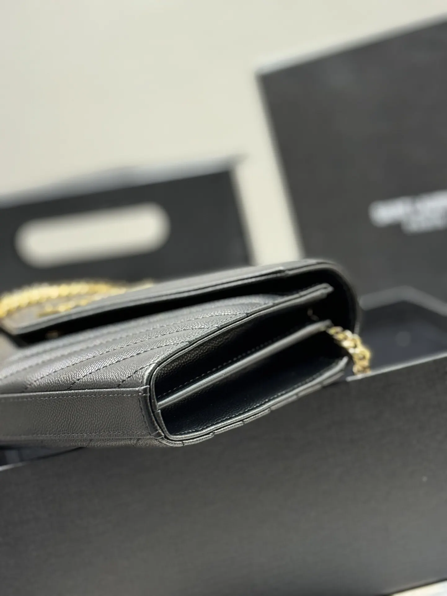 Black Crossbody Bag Lightweight Leather