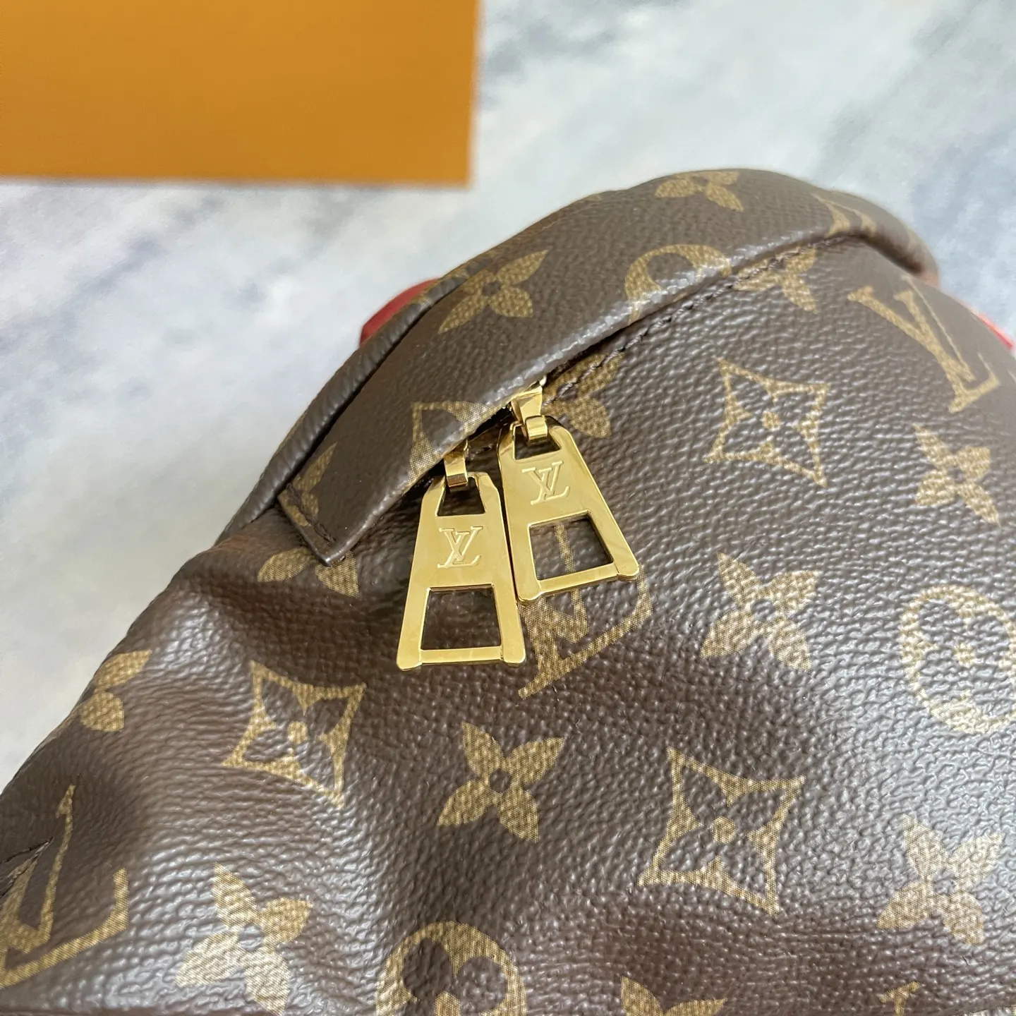 Louis Vuitton Gold Belt Bag Casual Leather