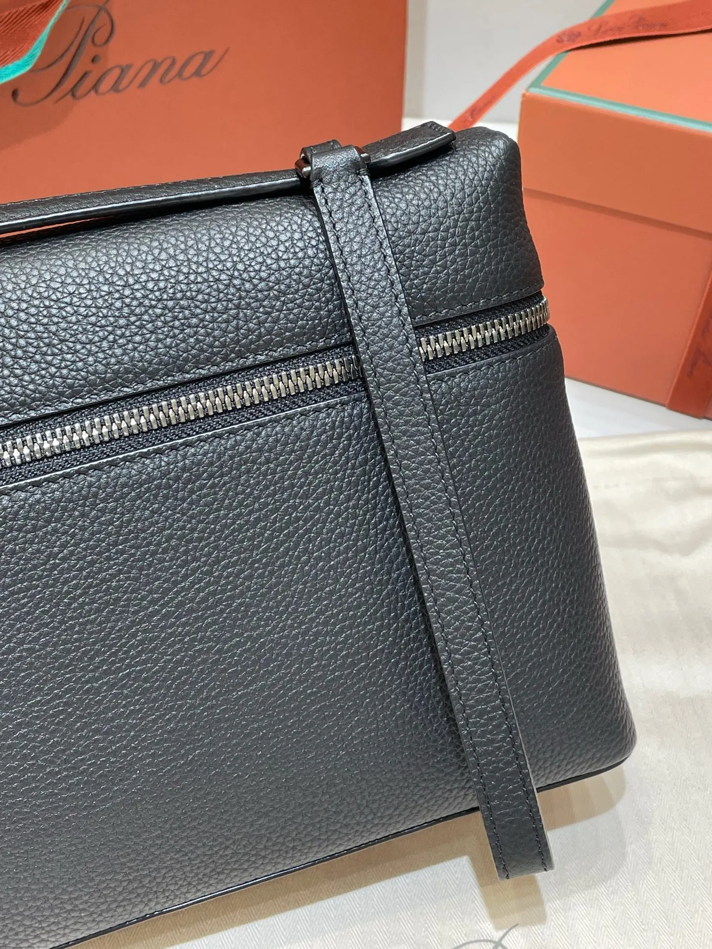 Black Clutch Bag Leather