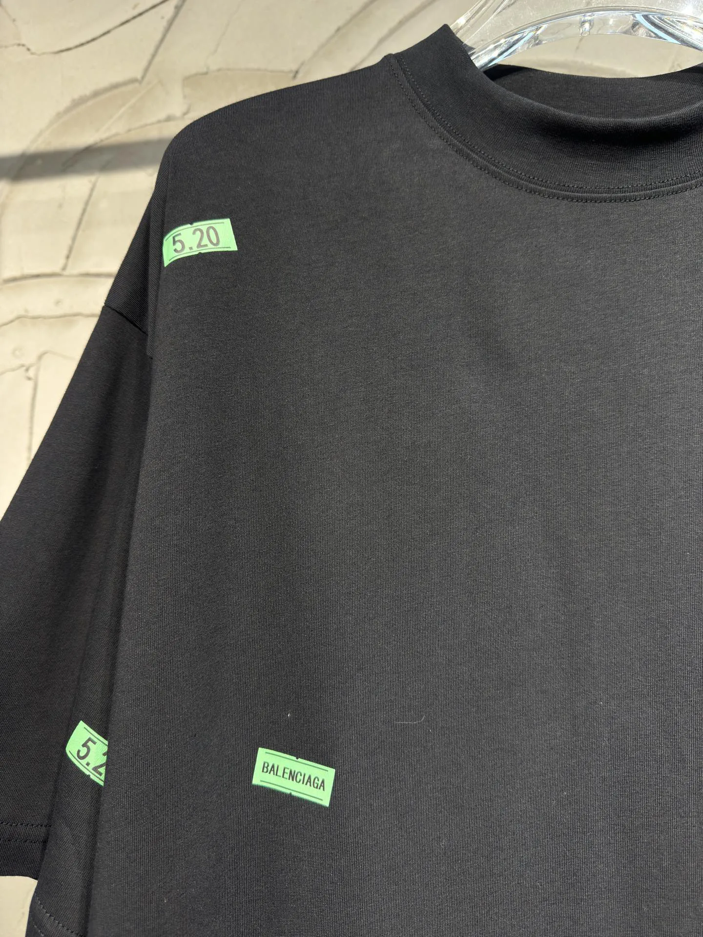 Balenciaga 26SS 黑色 T恤