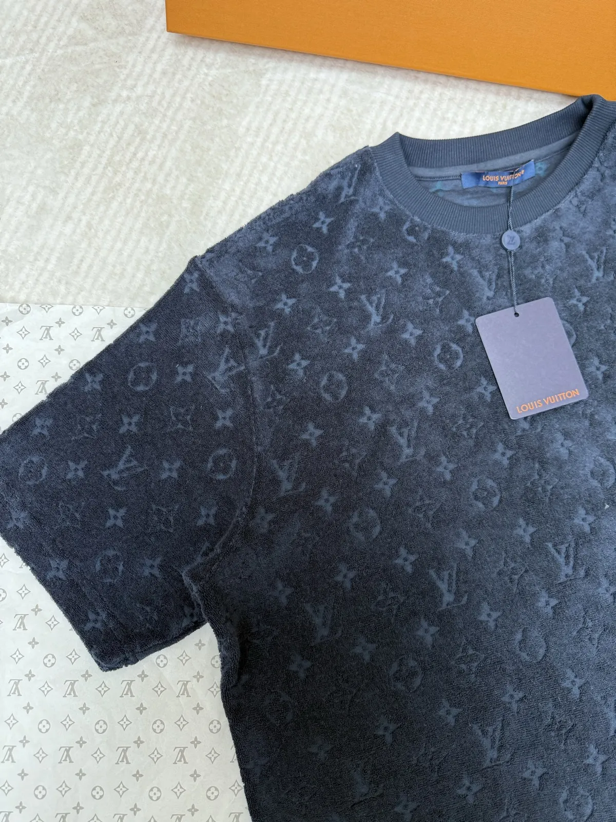 LV 蓝色 T恤｜ORBUYBAG 岚奢包高端时尚精品
