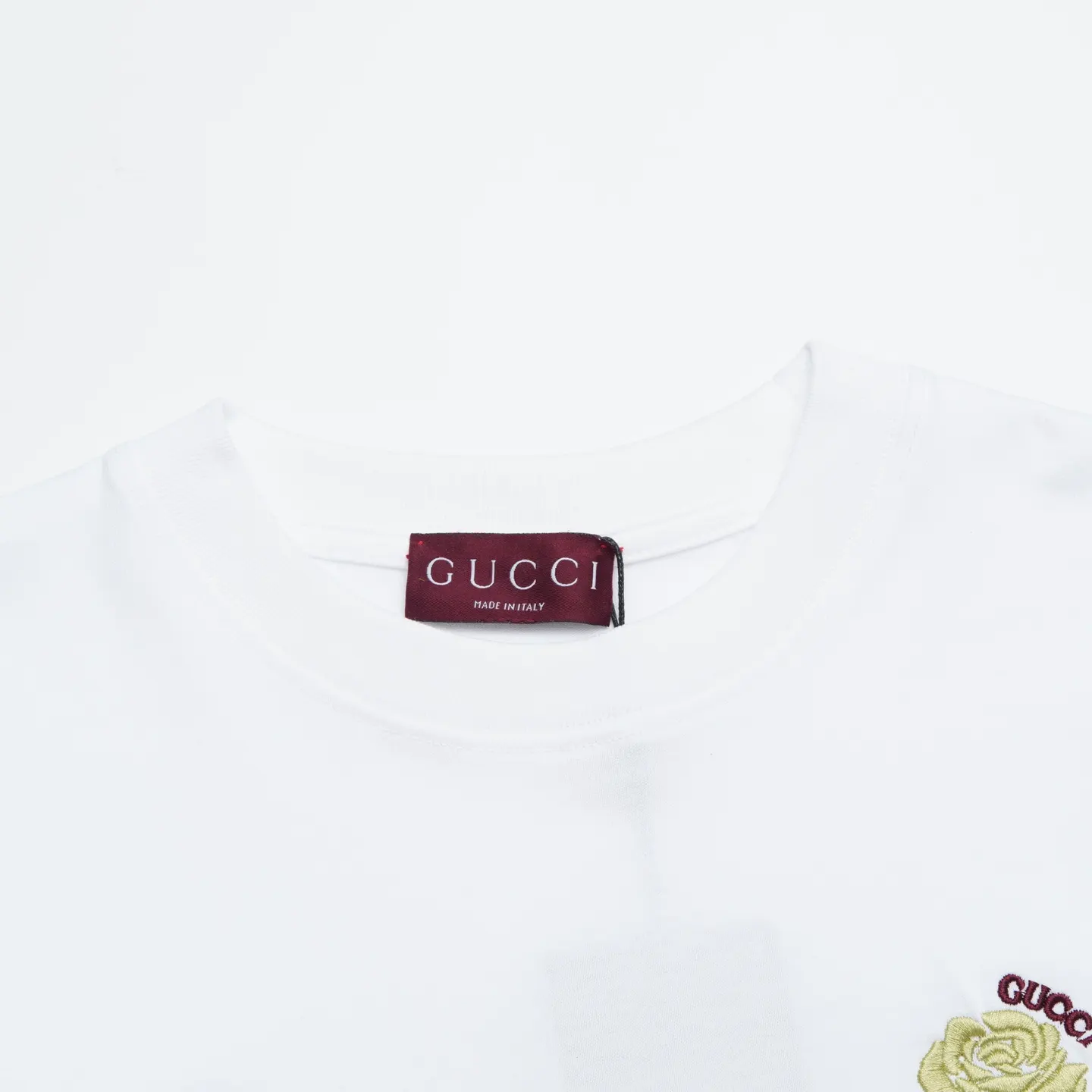 Gucci Double G Black Embroidered T-Shirt Image 3 Gucci Double G Black Embroidered T-Shirt Image 3