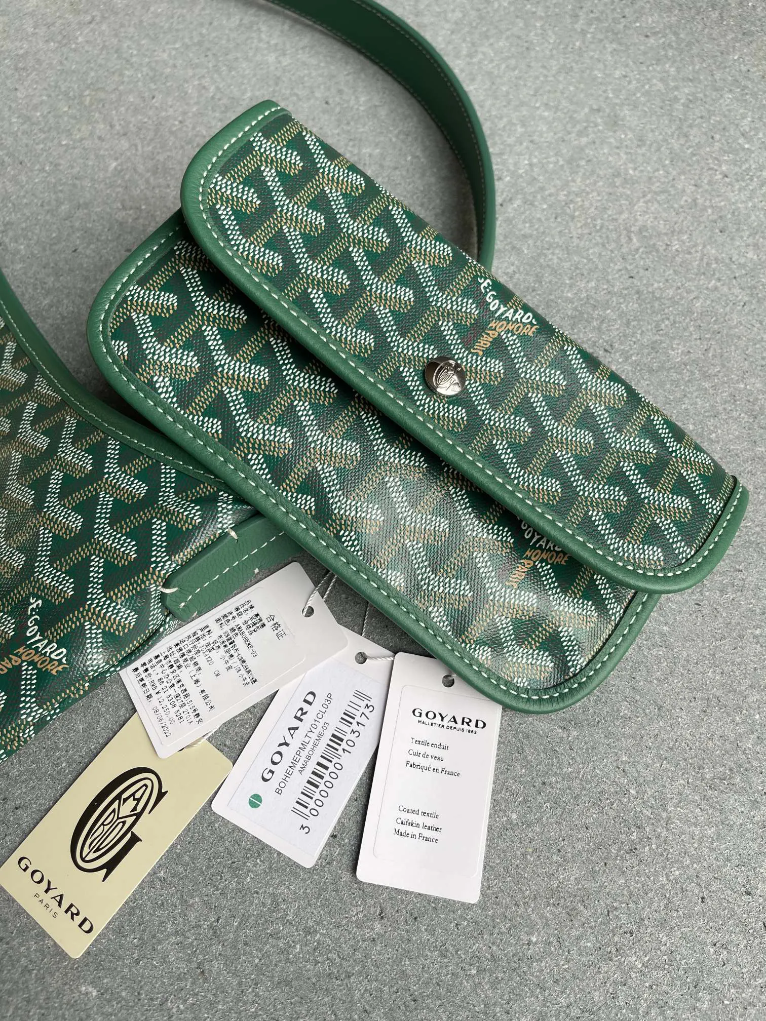 Goyard Hobo 小牛皮 腋下包 復古腋下背款