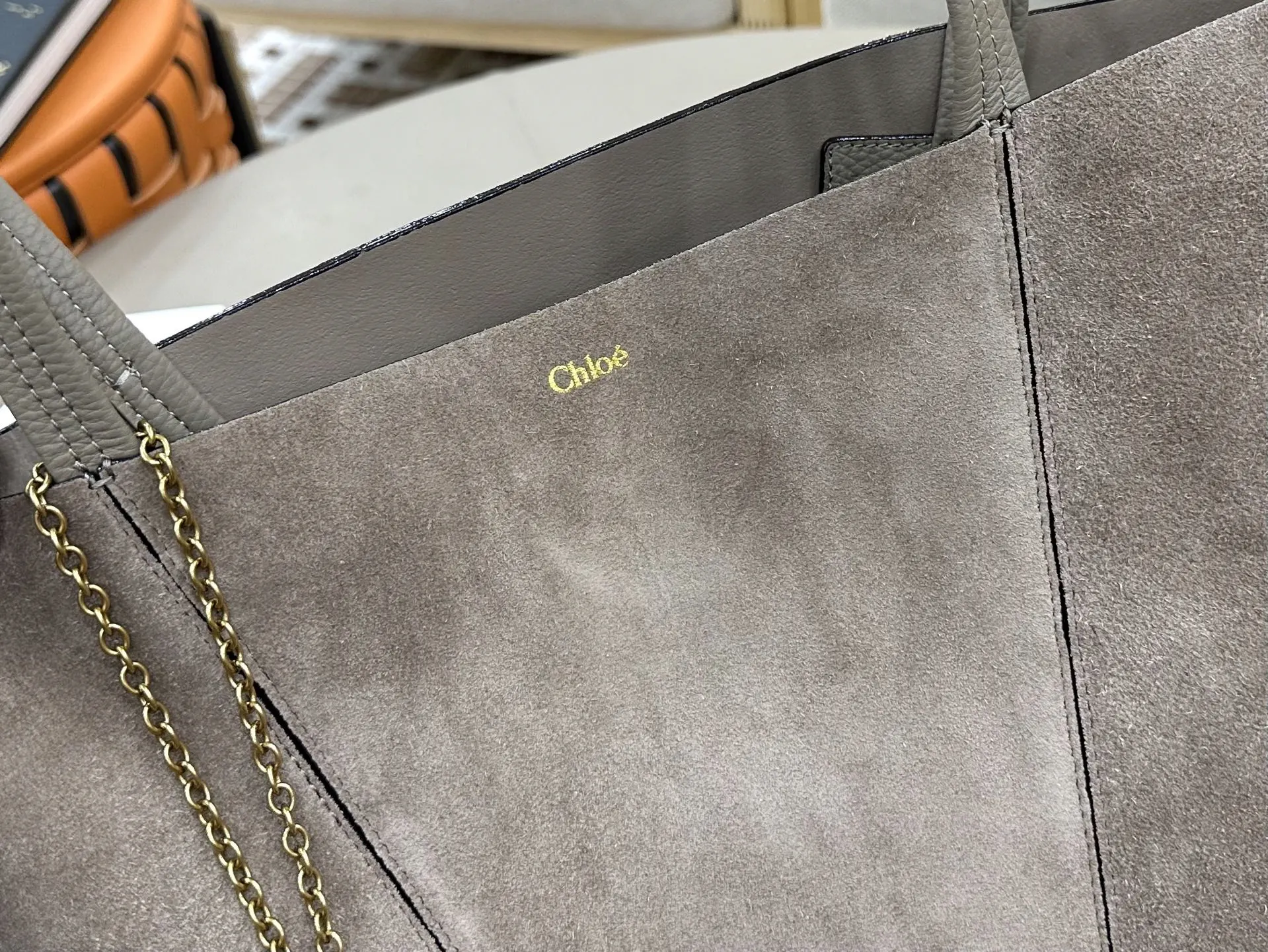 Gold Tote Bag