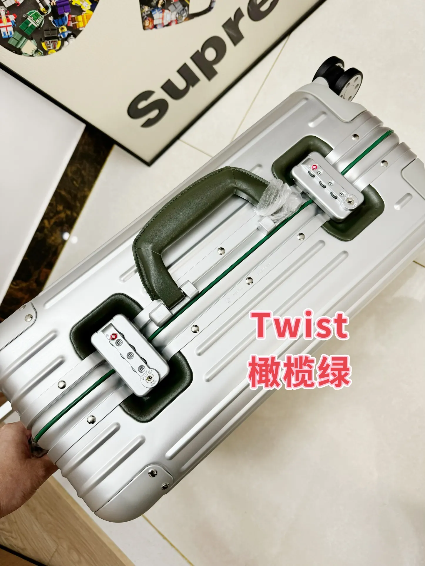 黑色 棕色 林俊杰 欧豪同款铝合金 行李箱 旅行拉杆款 轻便出行款