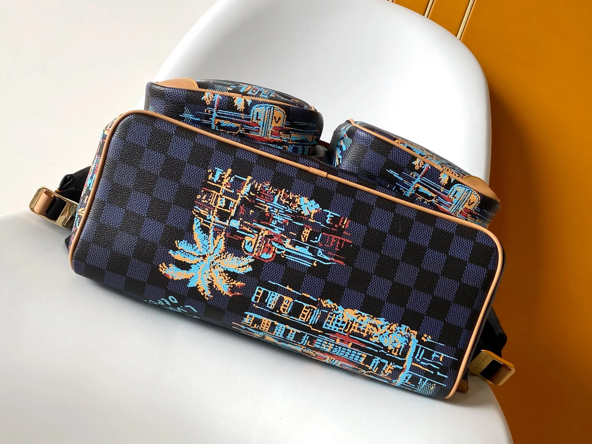 帆布 MONTSOURIS CARGO 双肩包 实用双肩款