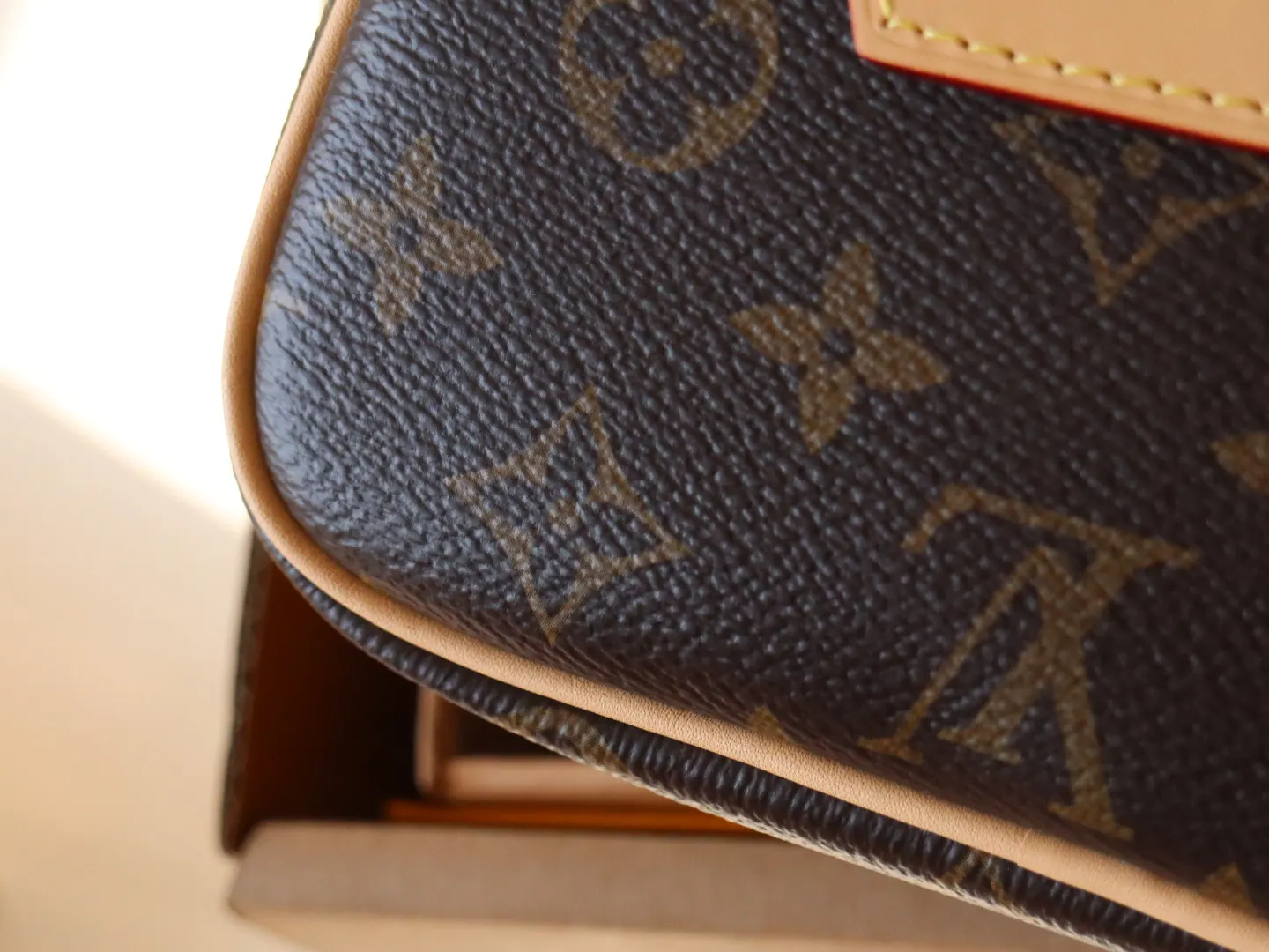 Monogram Cosmetic Pouch Leather Image 9 Monogram Cosmetic Pouch Leather Image 9