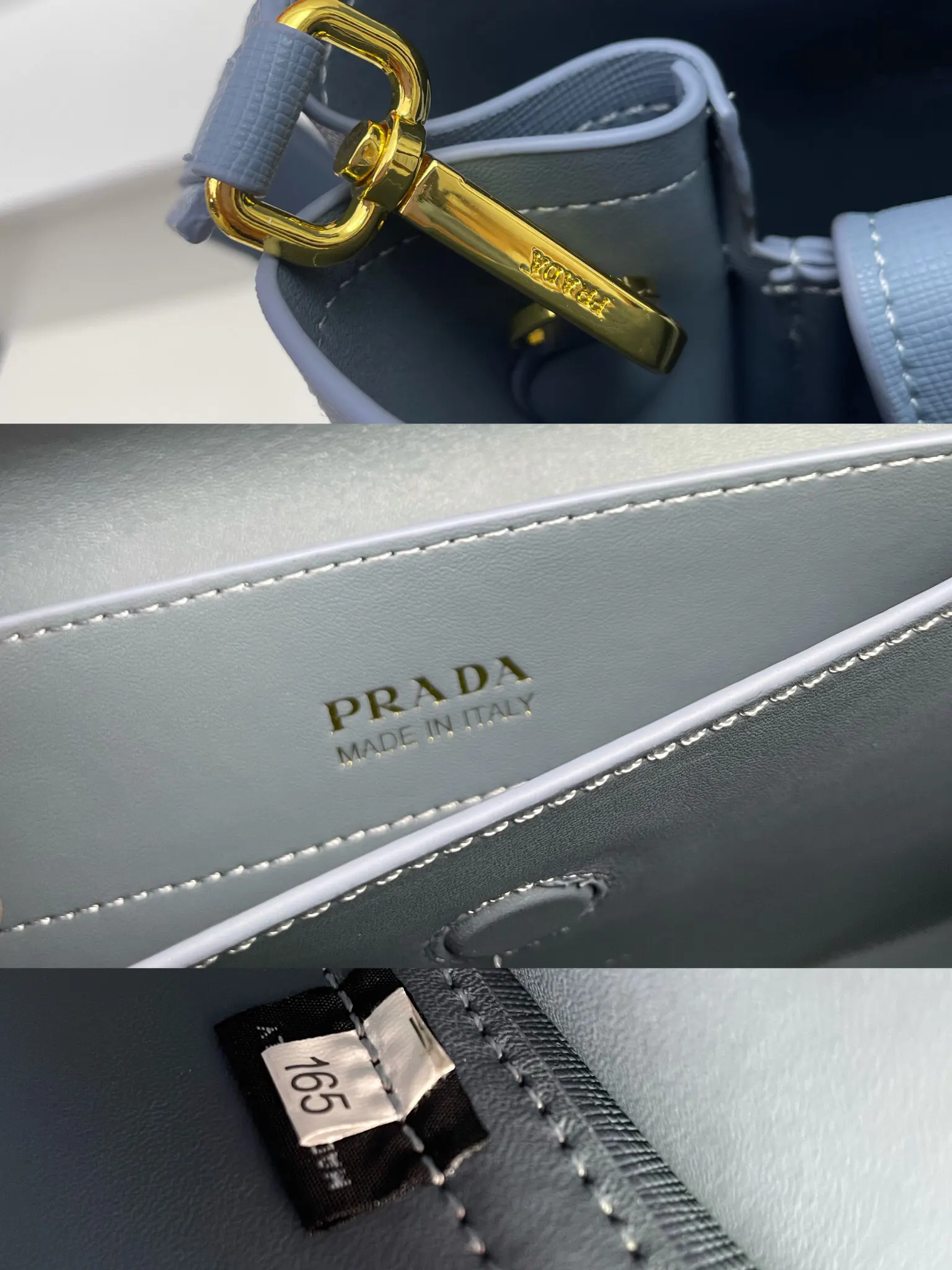 PRADA Saffiano十字纹牛皮 购物袋 輕便实用款