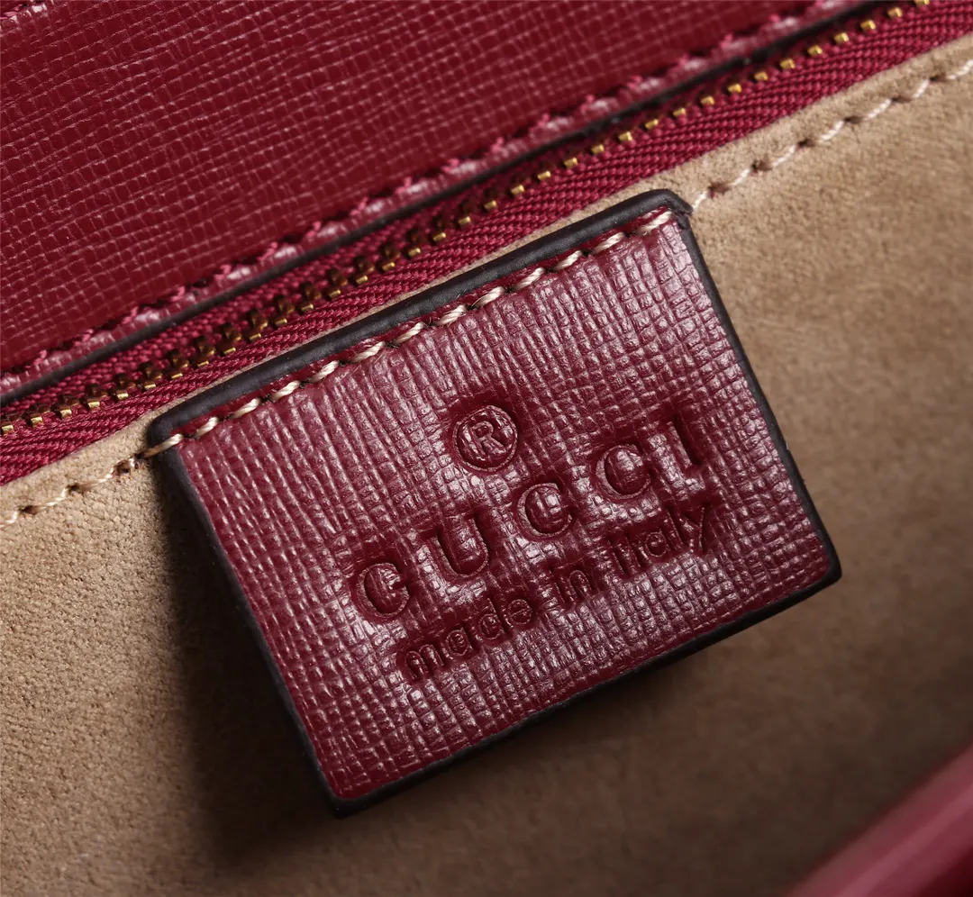 Gucci Horsebit 1955 棕色 Monogram 斜挎包