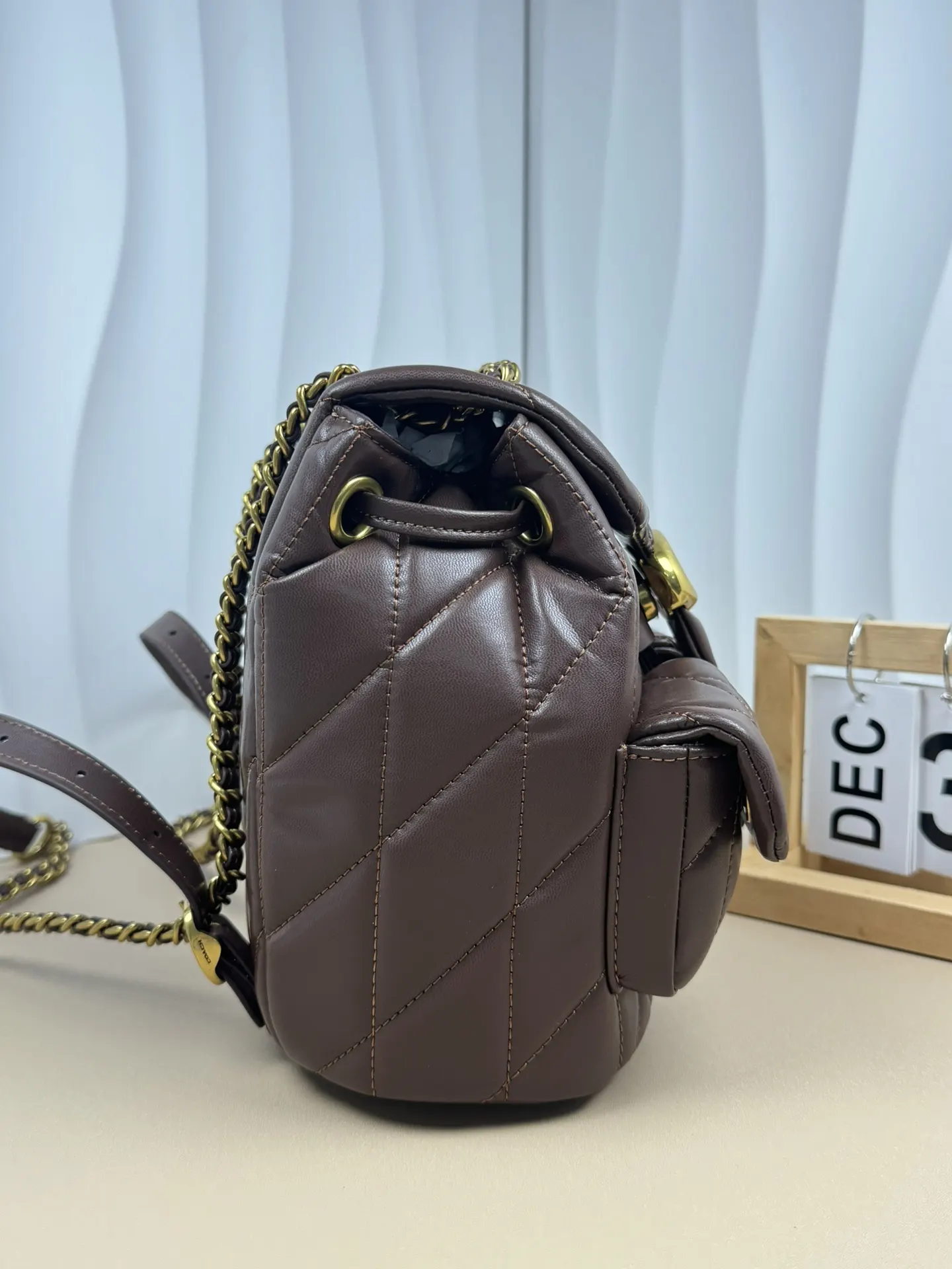 Coach 羊皮 雙肩包 实用雙肩款