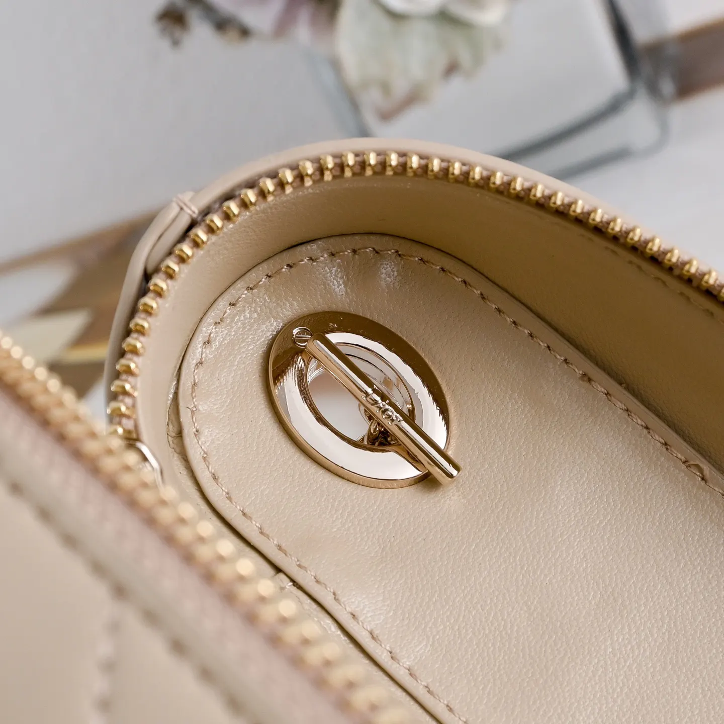 Dior Black Gold Chain Bag