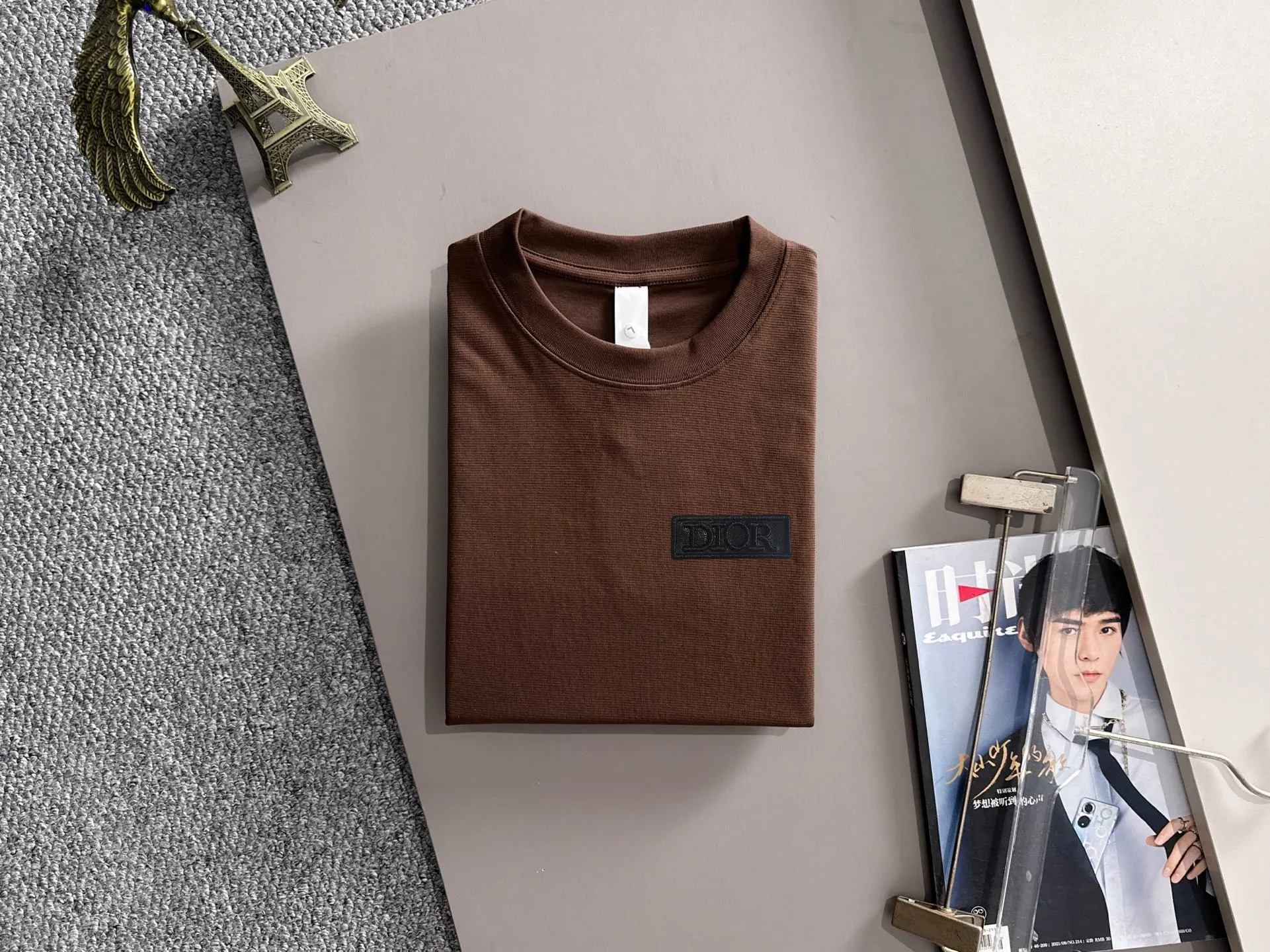 Dior Embroidered Cotton Polo Shirt