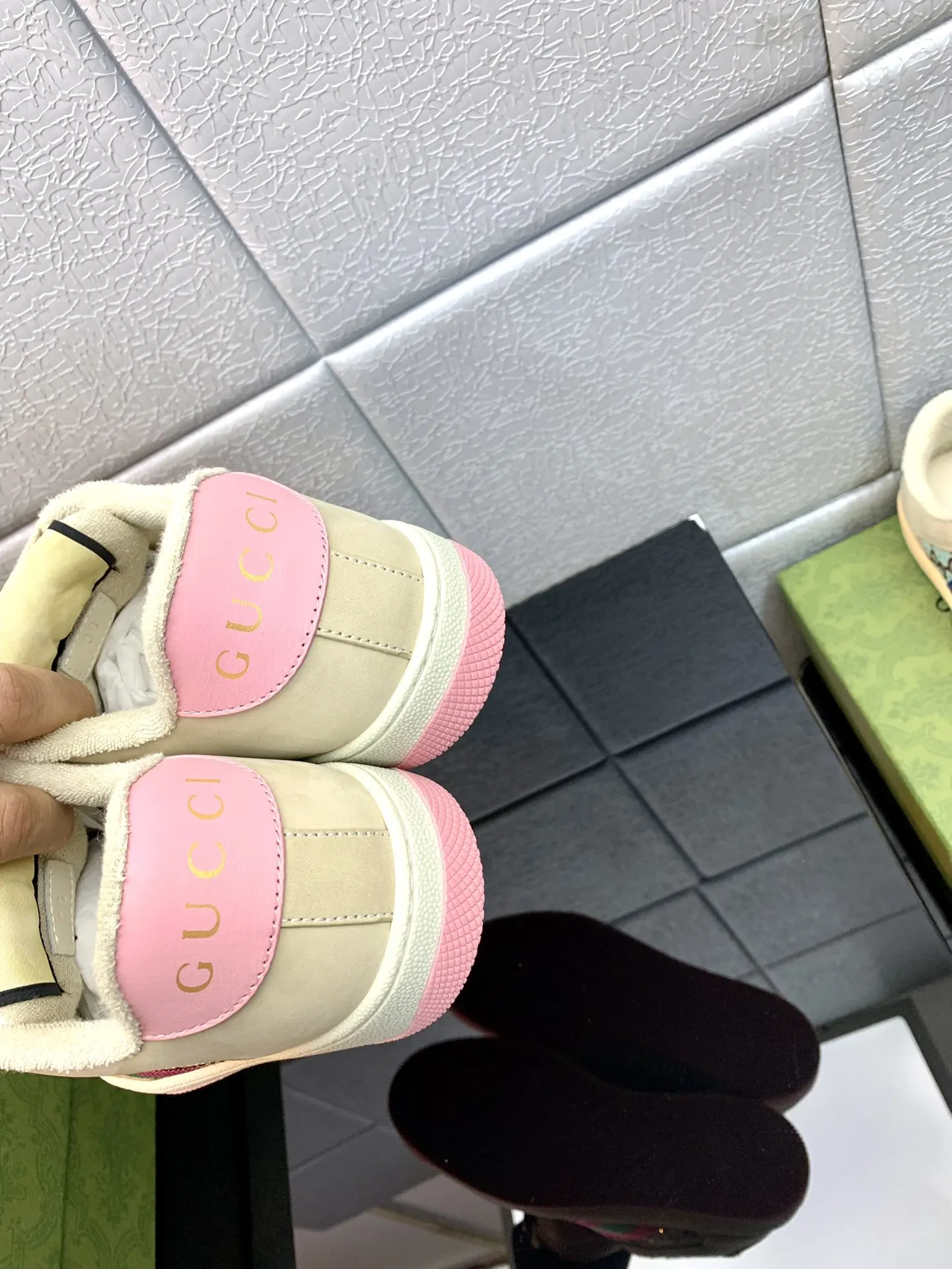 Gucci Logo休閒運動鞋