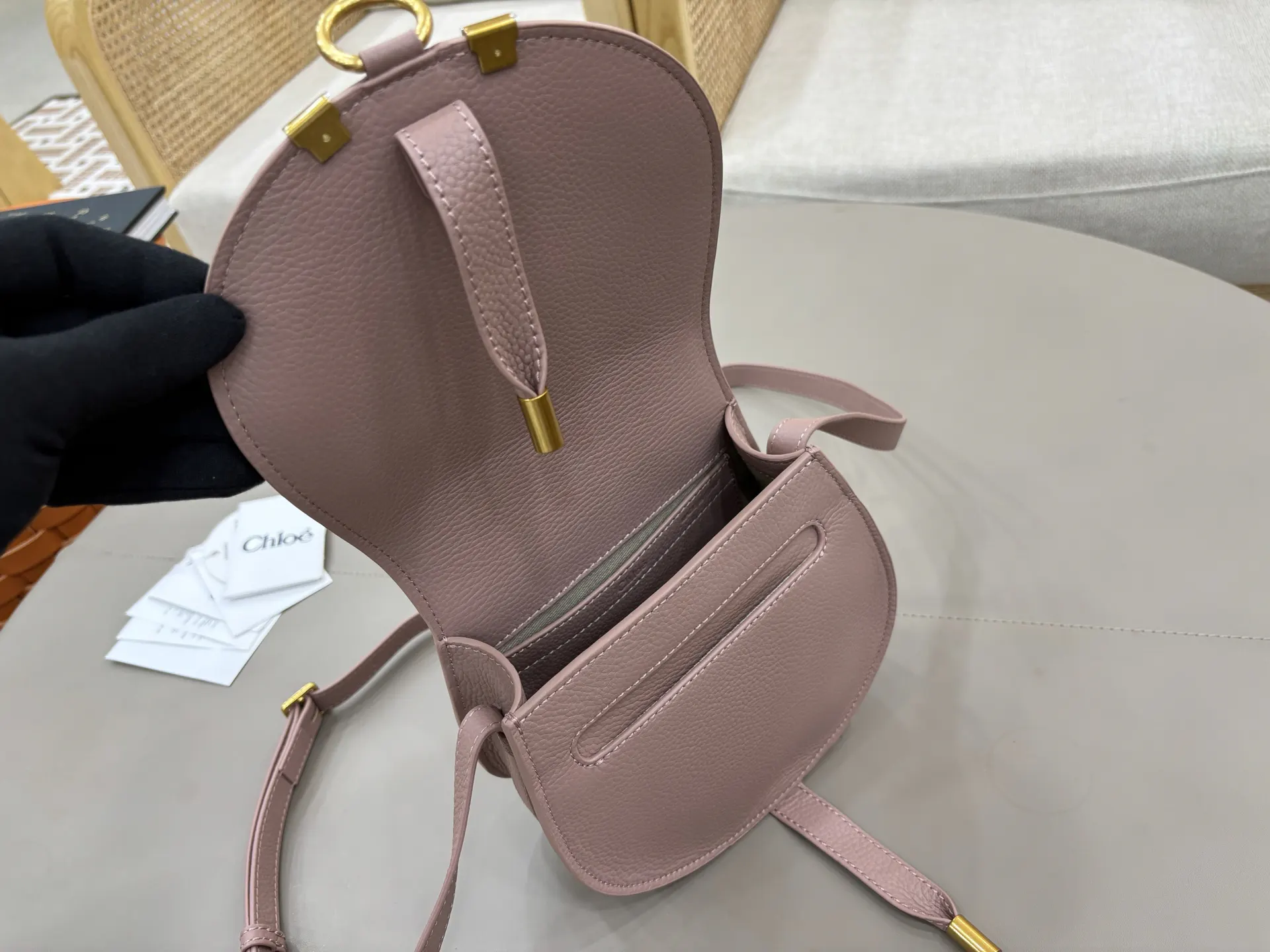 Crossbody Bag Lightweight Leather