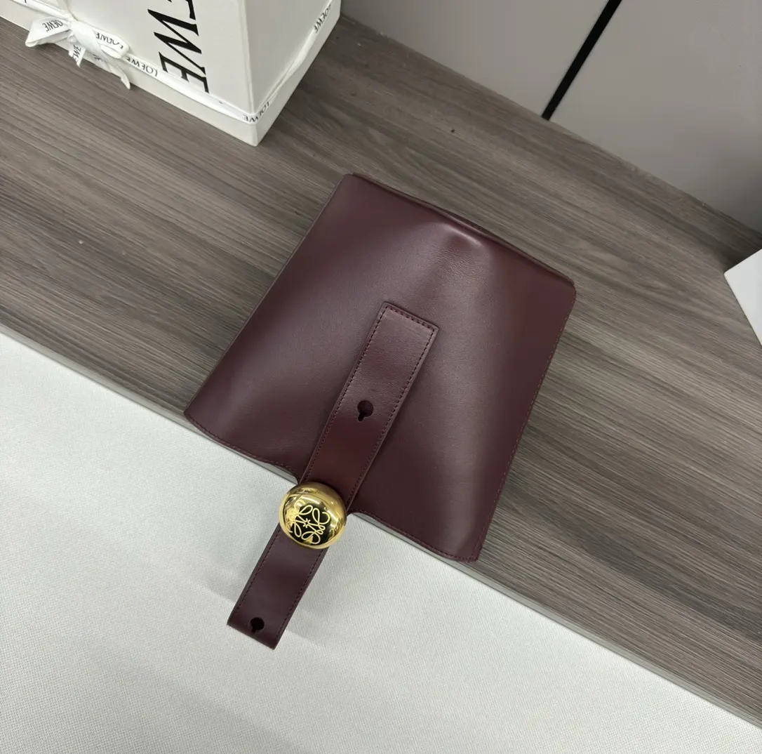Bucket Bag Casual Leather