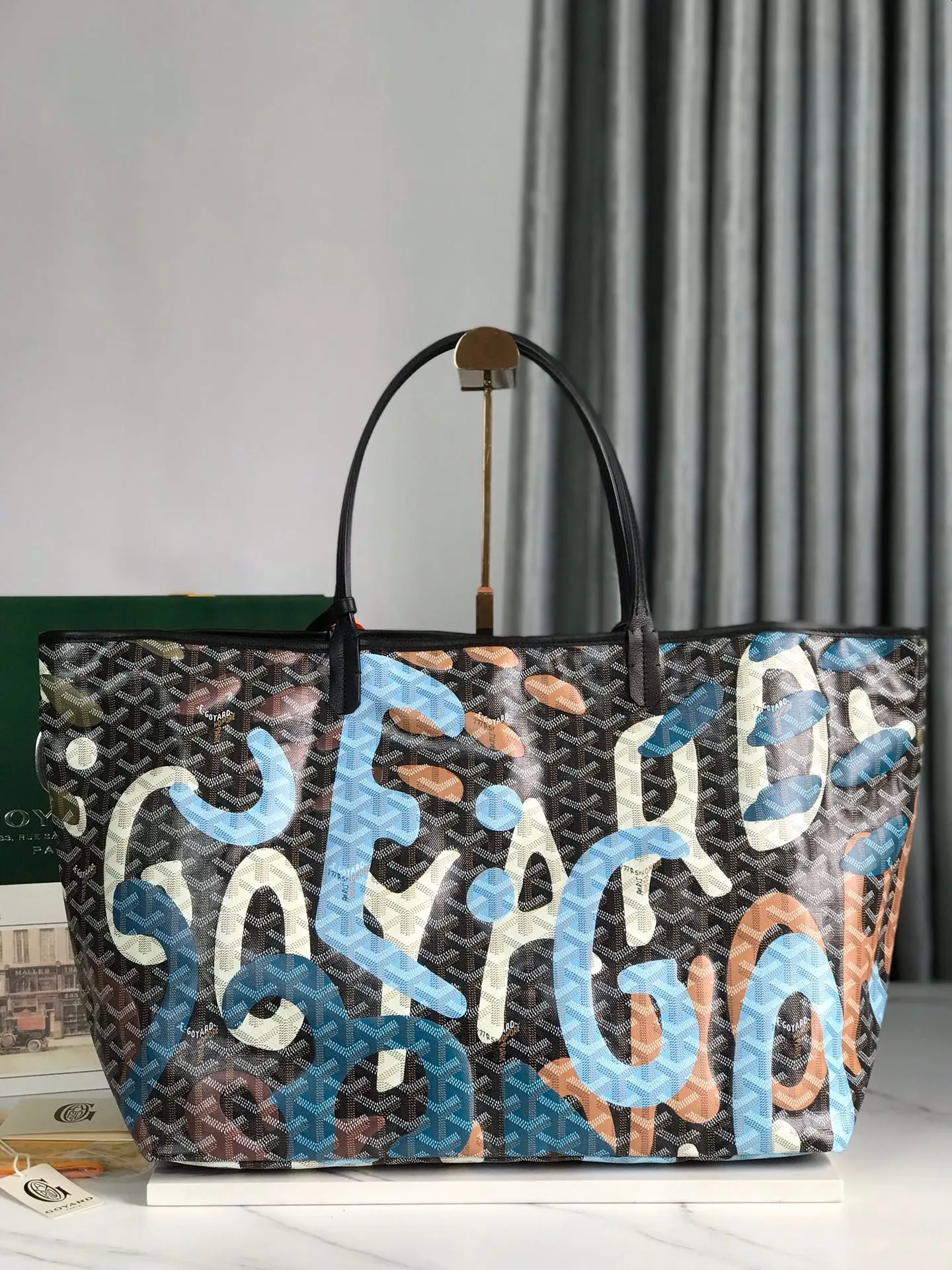 Goyard Tote Bag Leather