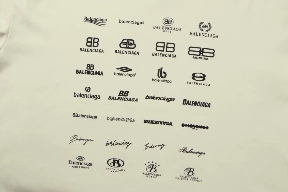 Balenciaga Logo 短袖T恤